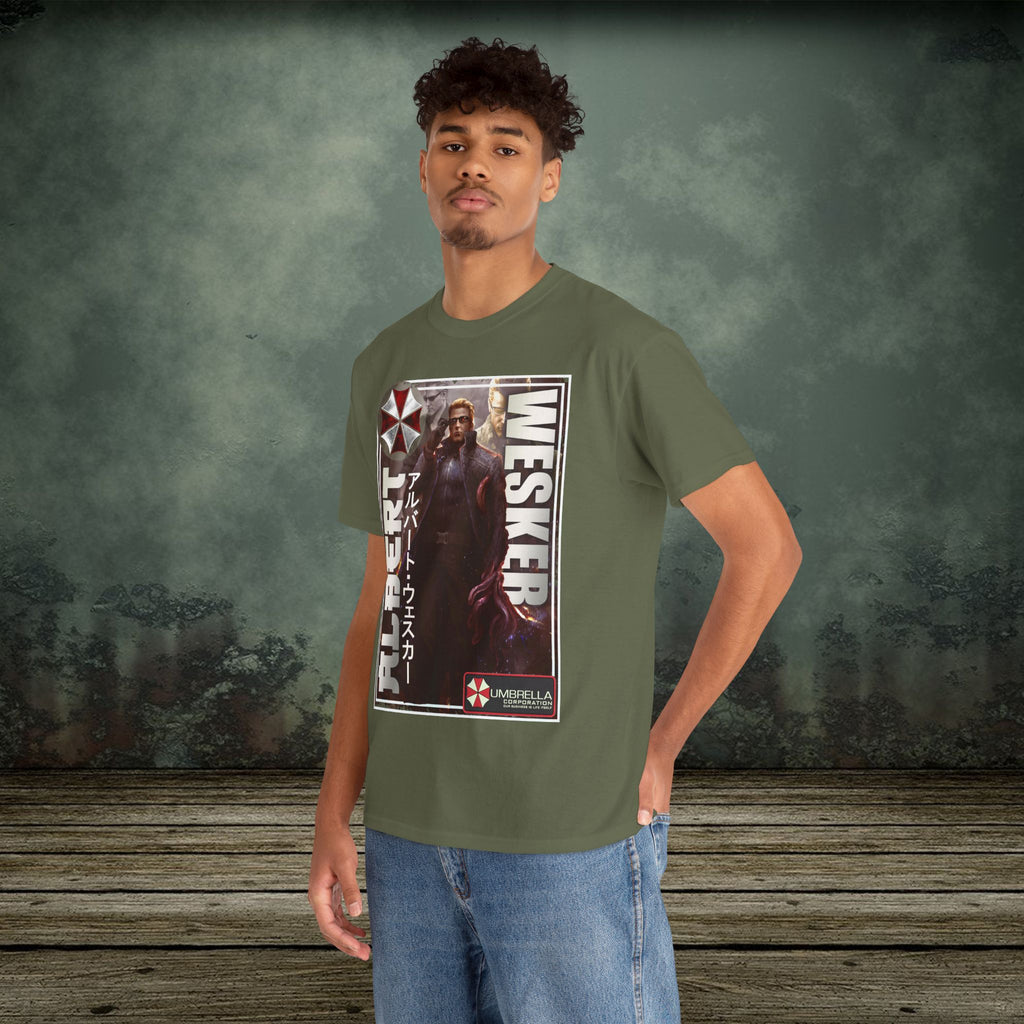 Albert Wesker - Vintage Retro Gaming T-Shirt - SukiPrime