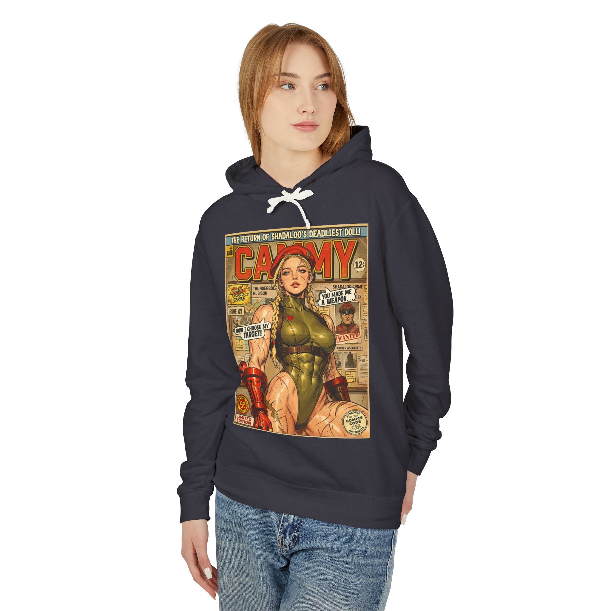 Cammy Street Fighter Comic Art Hoodie