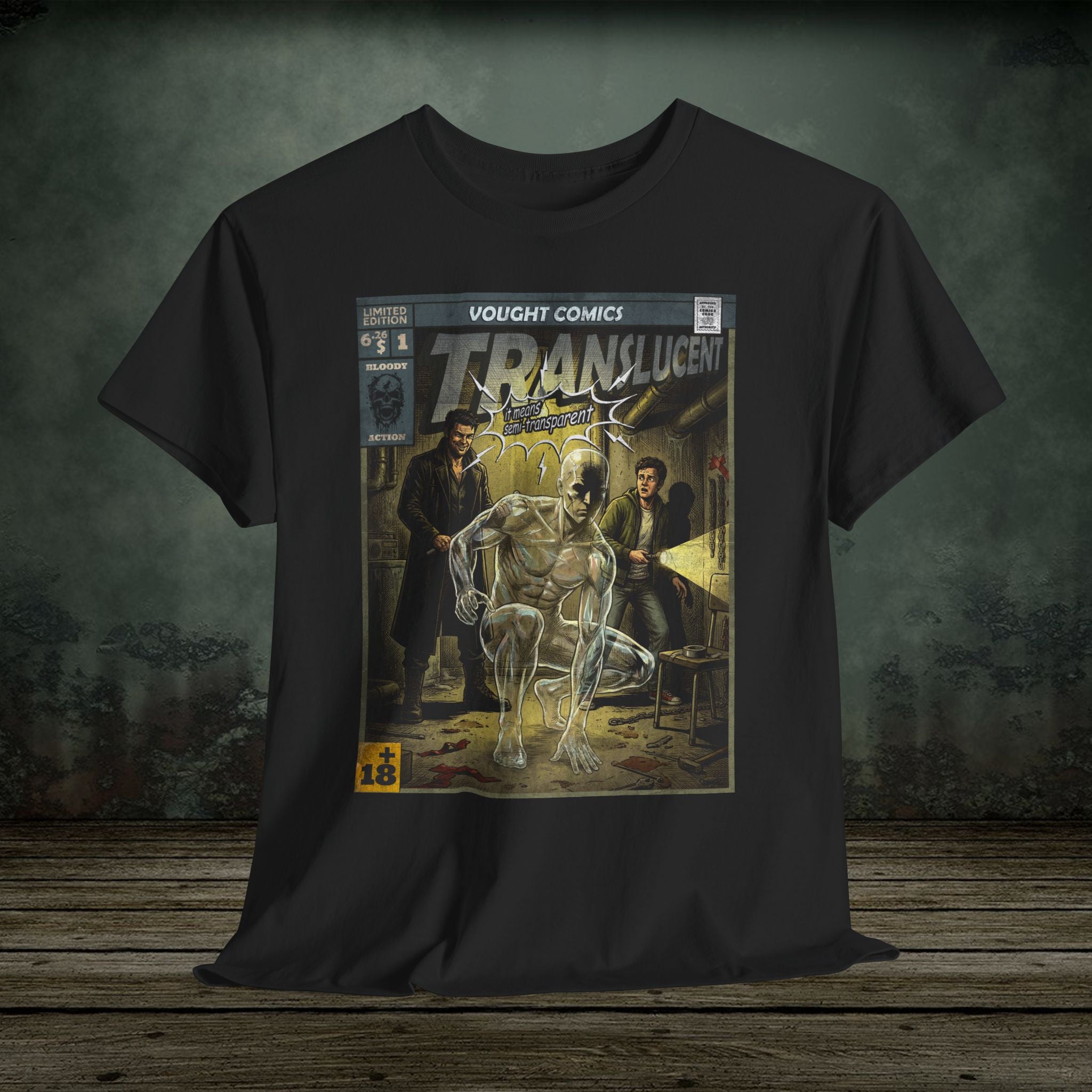 Mr. Semi-Transparent - Retro TV Series T-Shirt - SukiPrime