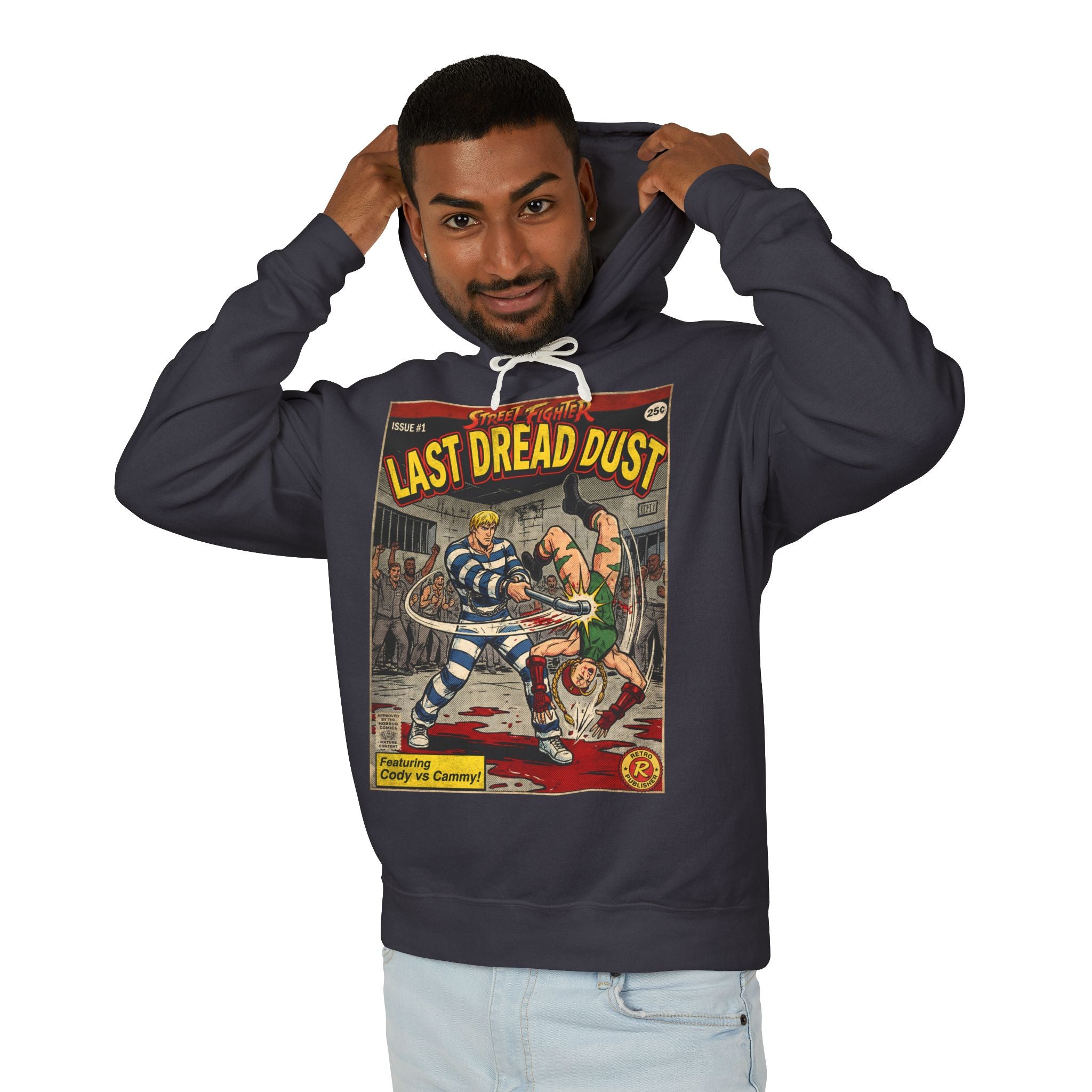 Cody Street Fighter Comic Cover Hoodie