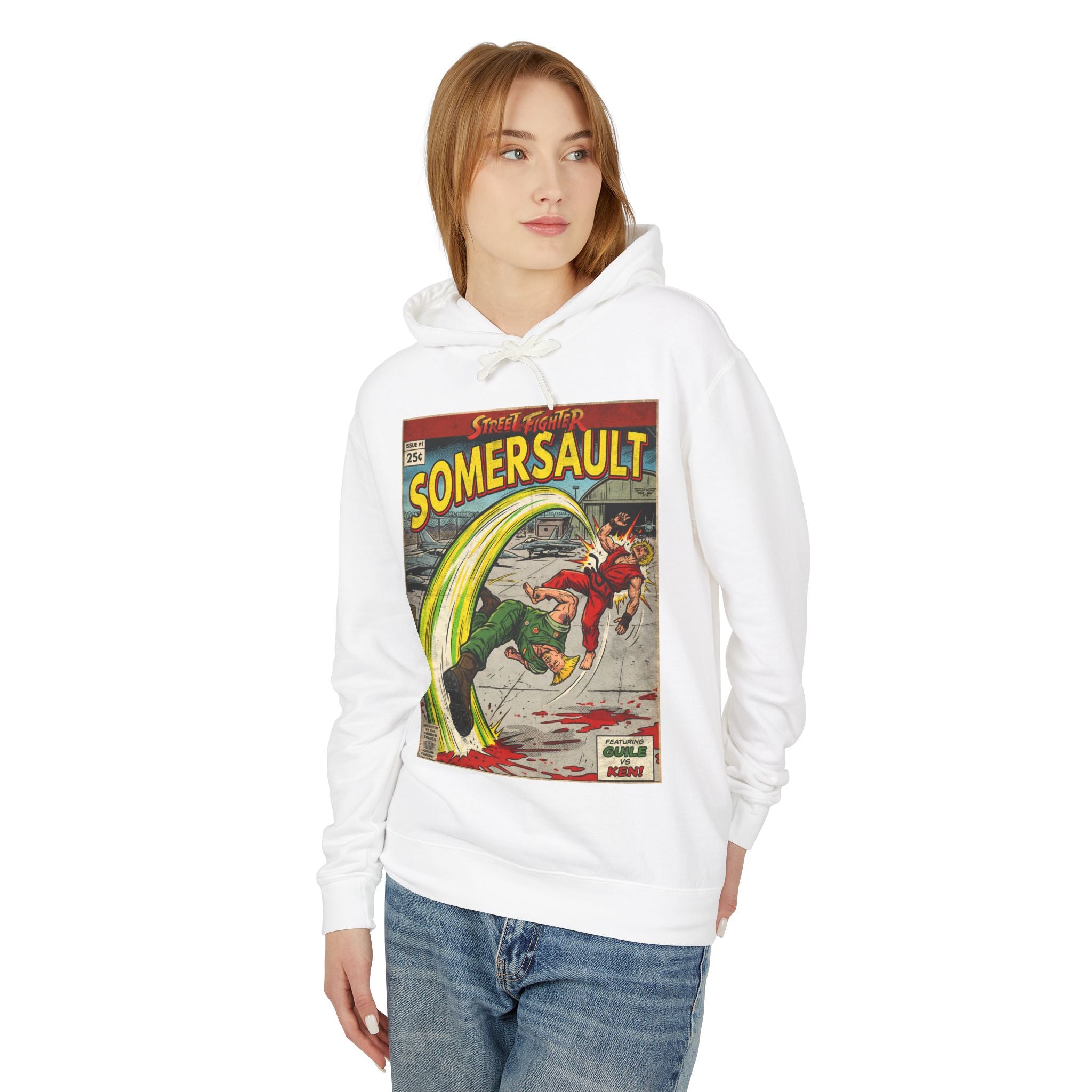 Guile Street Fighter Comic Cover Hoodie