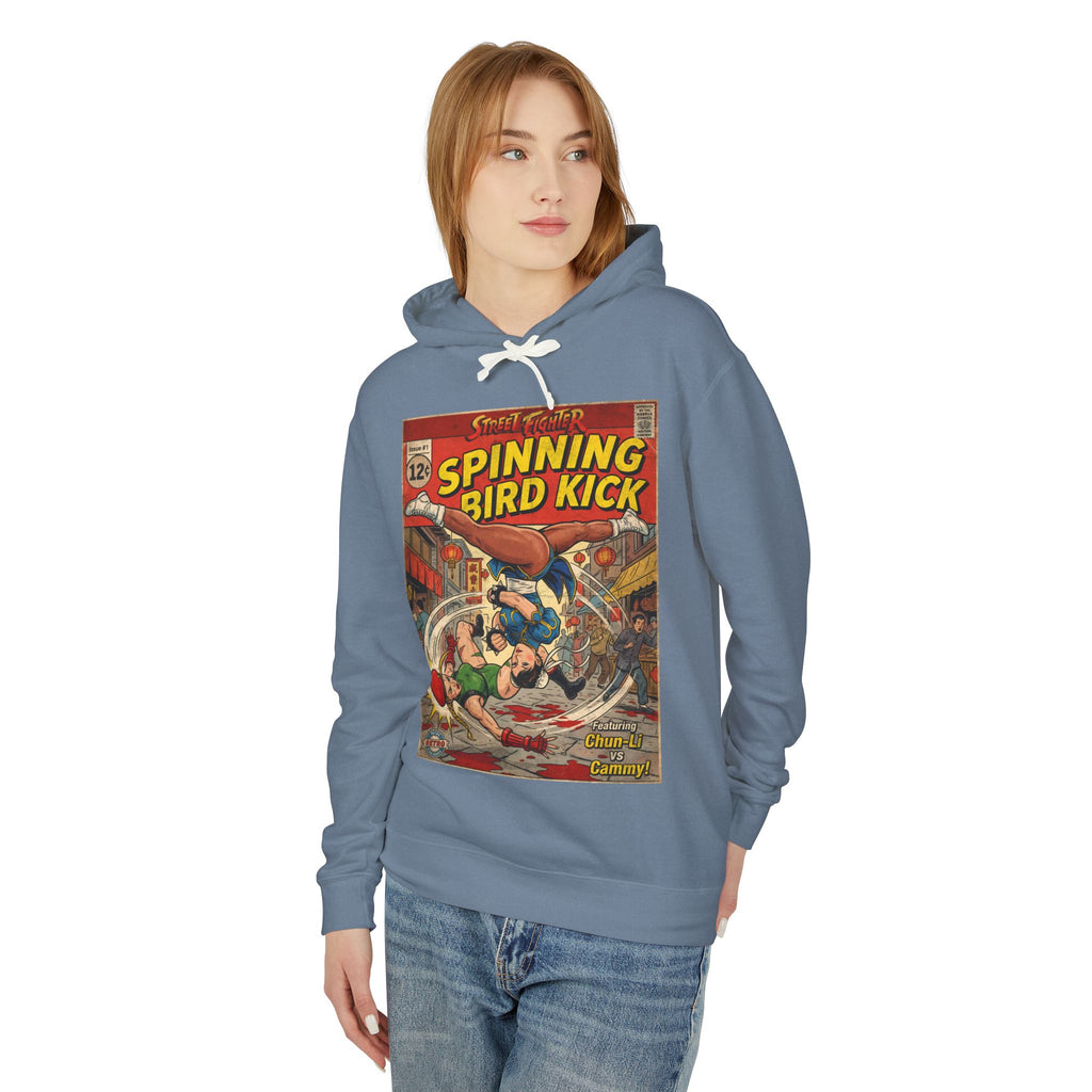 Chun-Li Street Fighter Comic Cover Hoodie