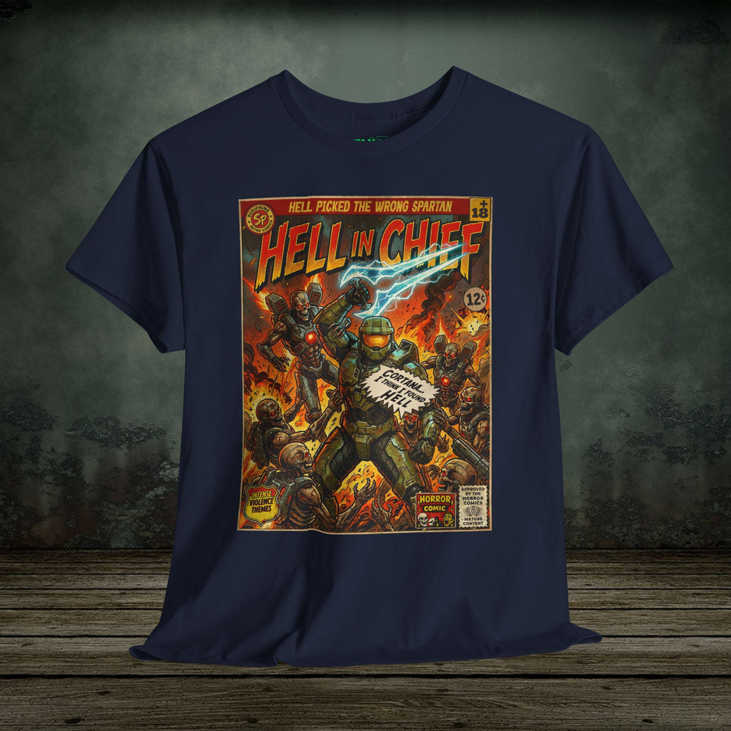 Hell in Chief | Vintage Retro Gaming T-Shirt