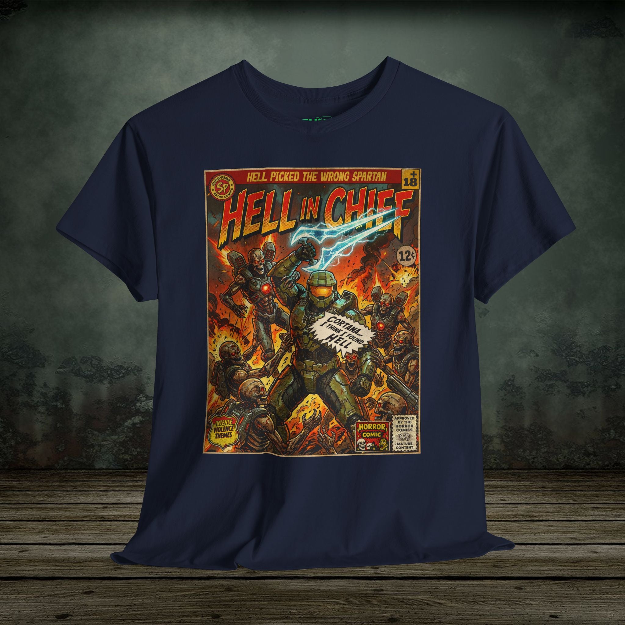 Hell in Chief | Vintage Retro Gaming T-Shirt