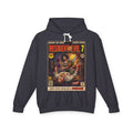 Resident Evil 7 Comic Cover Gaming Hoodie featuring unique vintage comic cover art. High-quality gaming apparel for retro fans by SukiPime