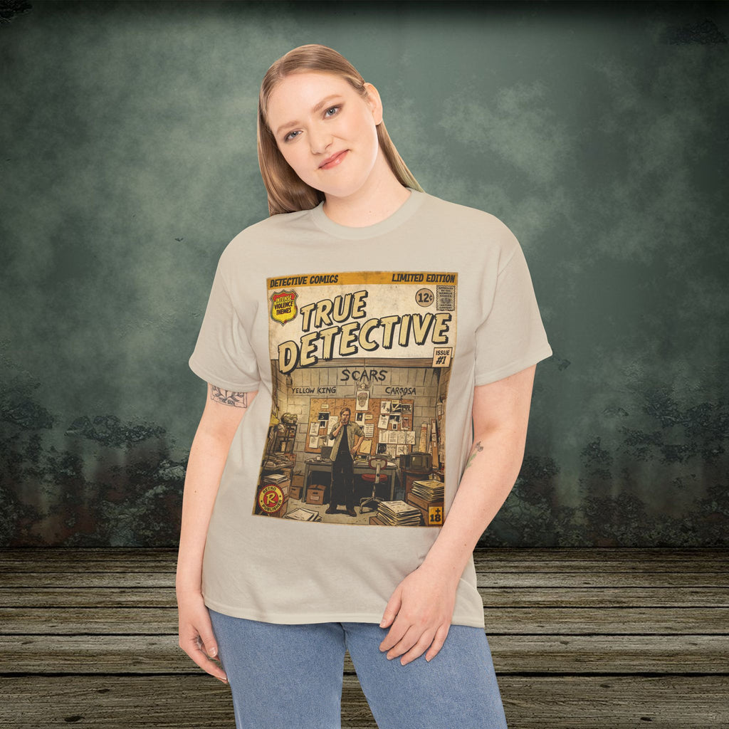 True Detective Comic Art T-Shirt