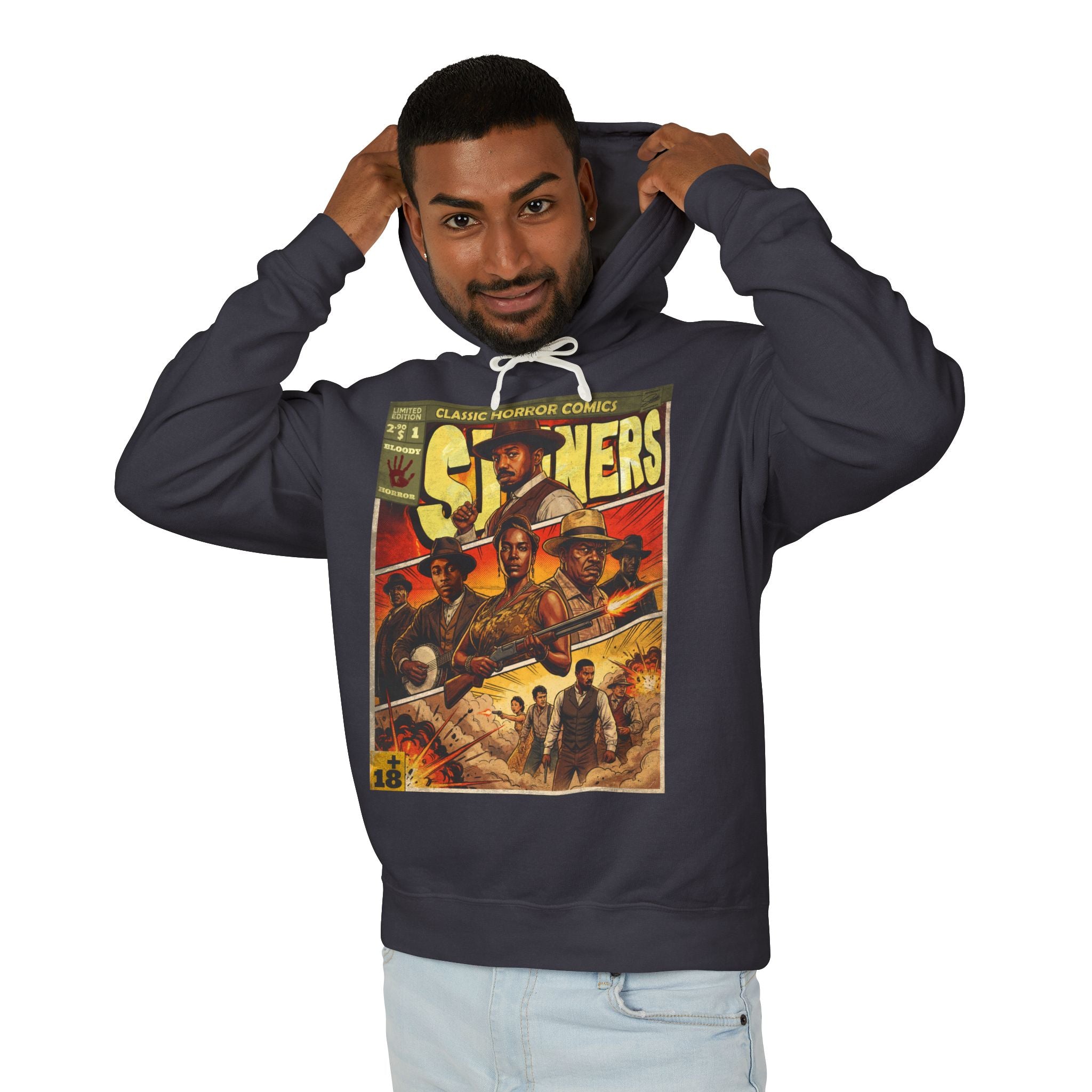 Sinners Movie Comic Cover Hoodie