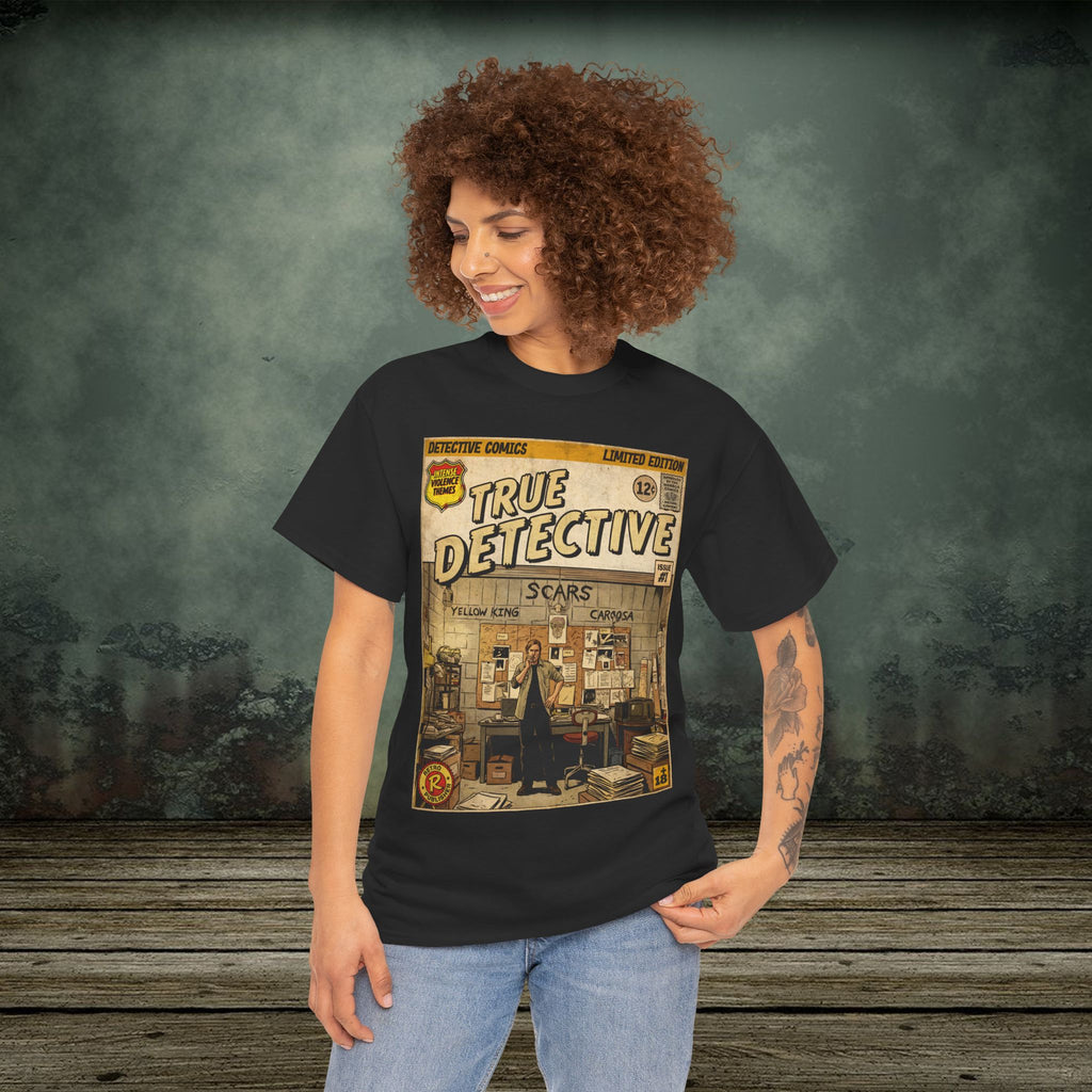 True Detective Comic Art T-Shirt