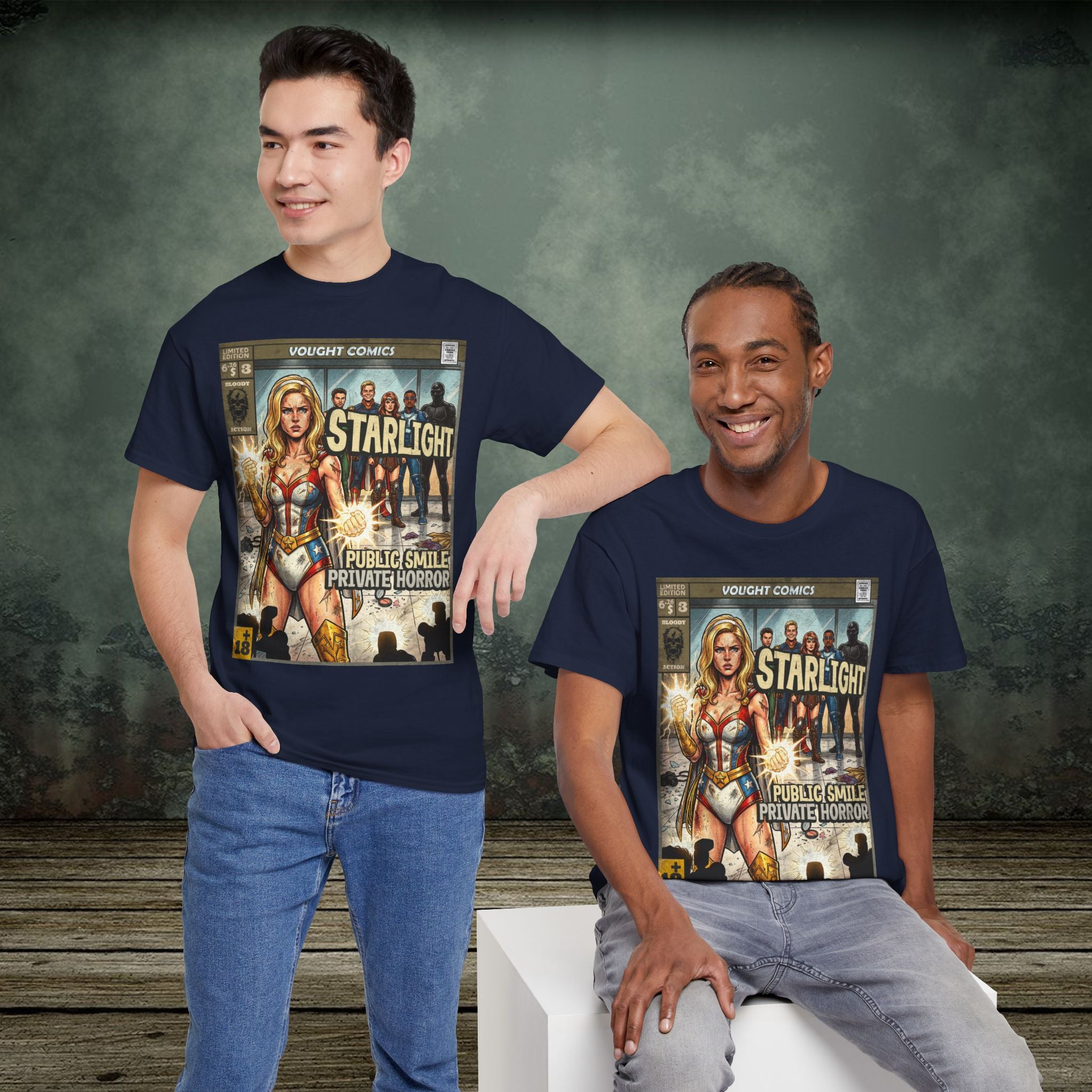 Public Smile - Vintage Retro TV Series T-Shirt - SukiPrime