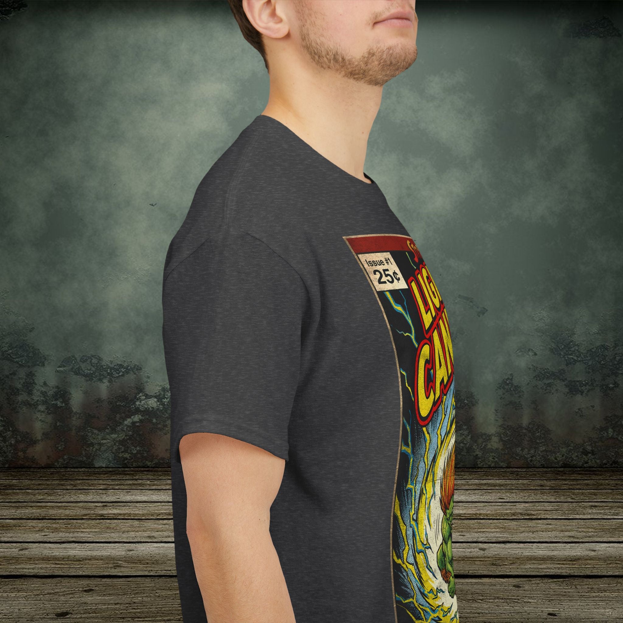 Street Fighter | Lightning Cannonball | Vintage Retro Gaming T-Shirt