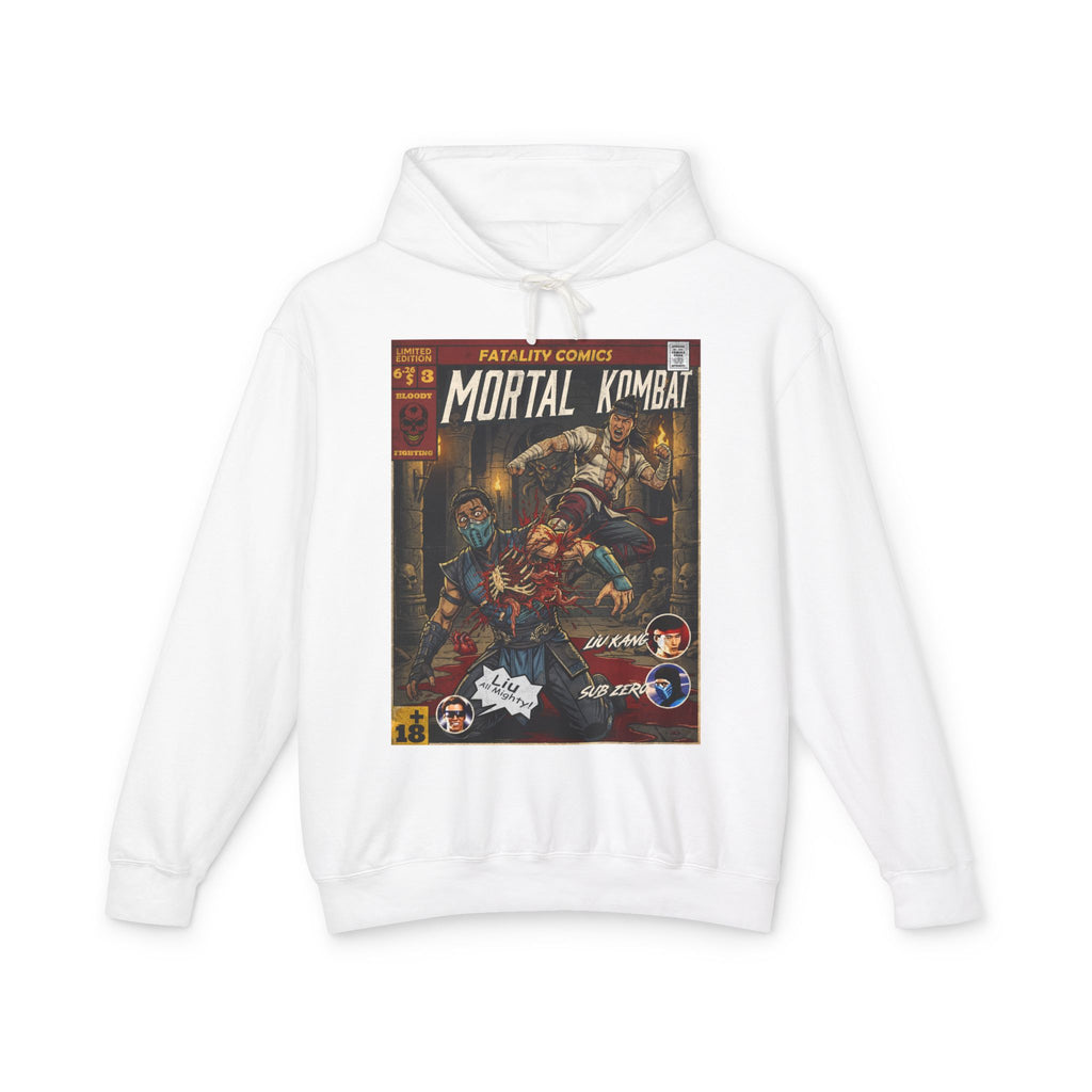 Liu Kang Mortal Kombat Comic Cover Hoodie