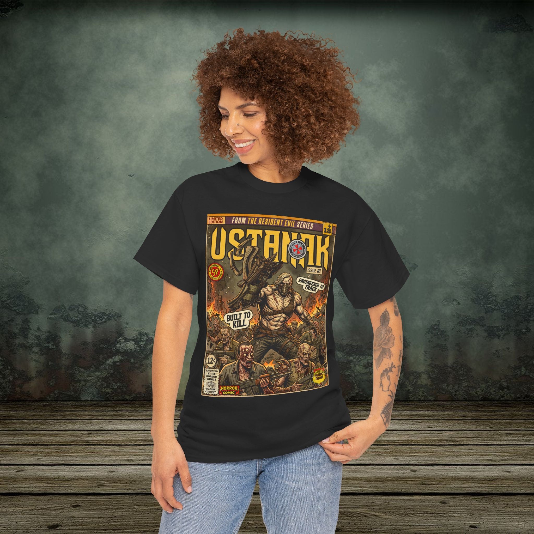 Resident Evil 6 Comic Art T-Shirt