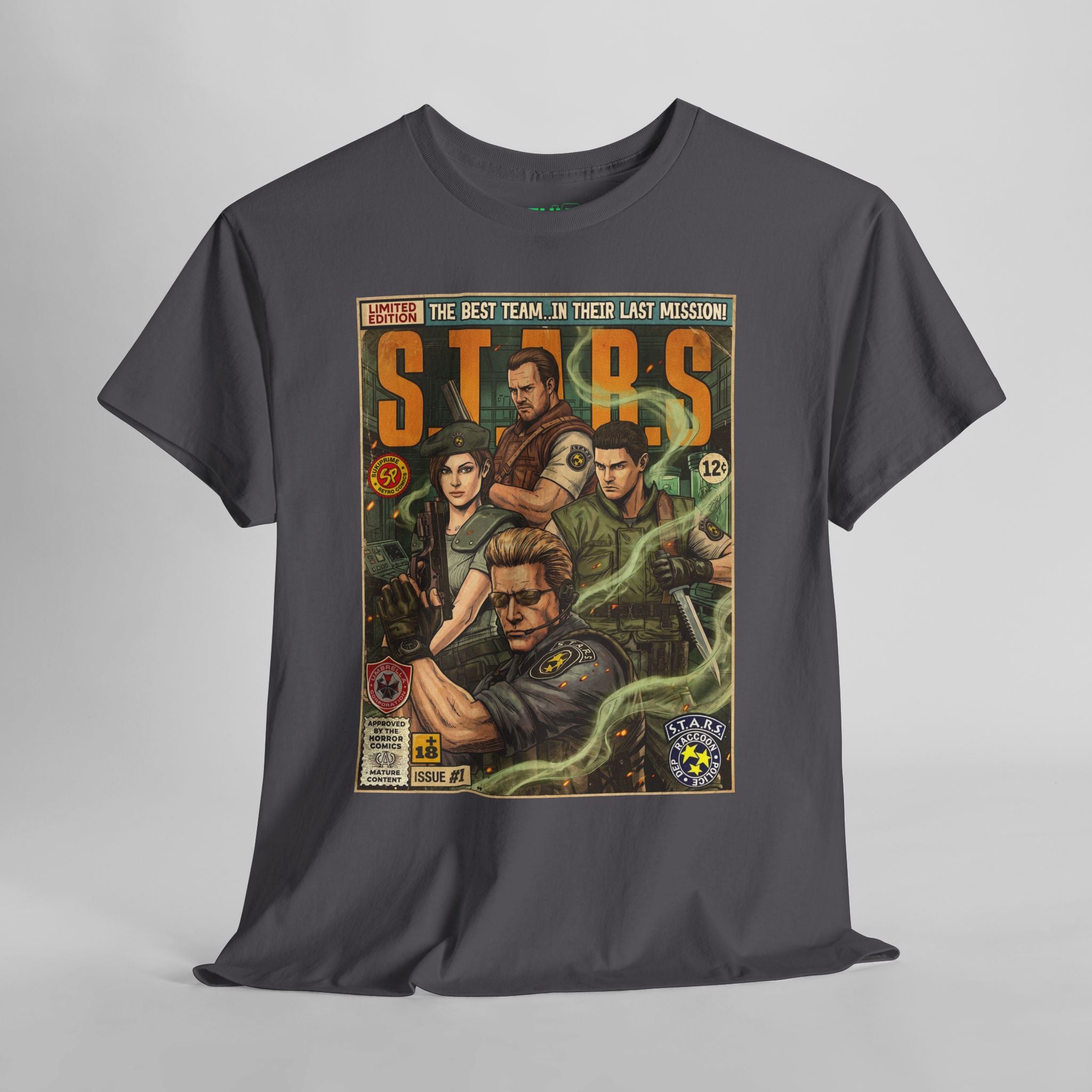 Resident Evil S.T.A.R.S Comic Art T-Shirt