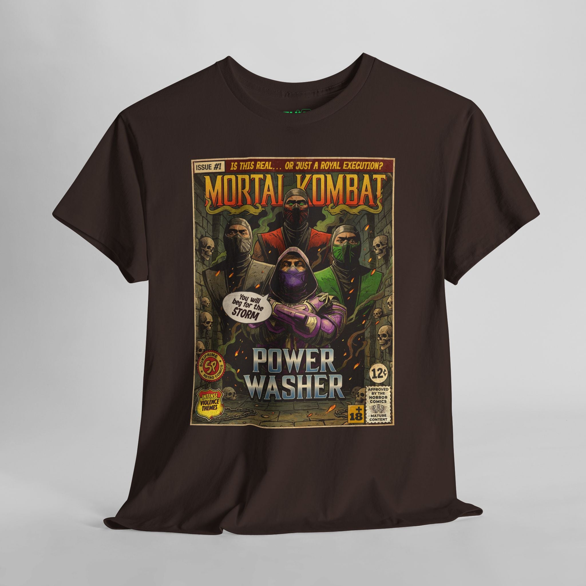 Mortal Kombat Rain | Vintage Retro Gaming T-Shirt