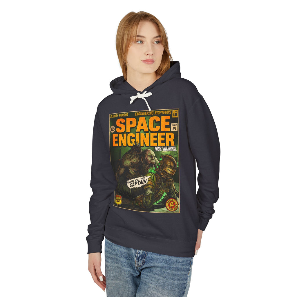 Space Engineer Comic Cover Hoodie