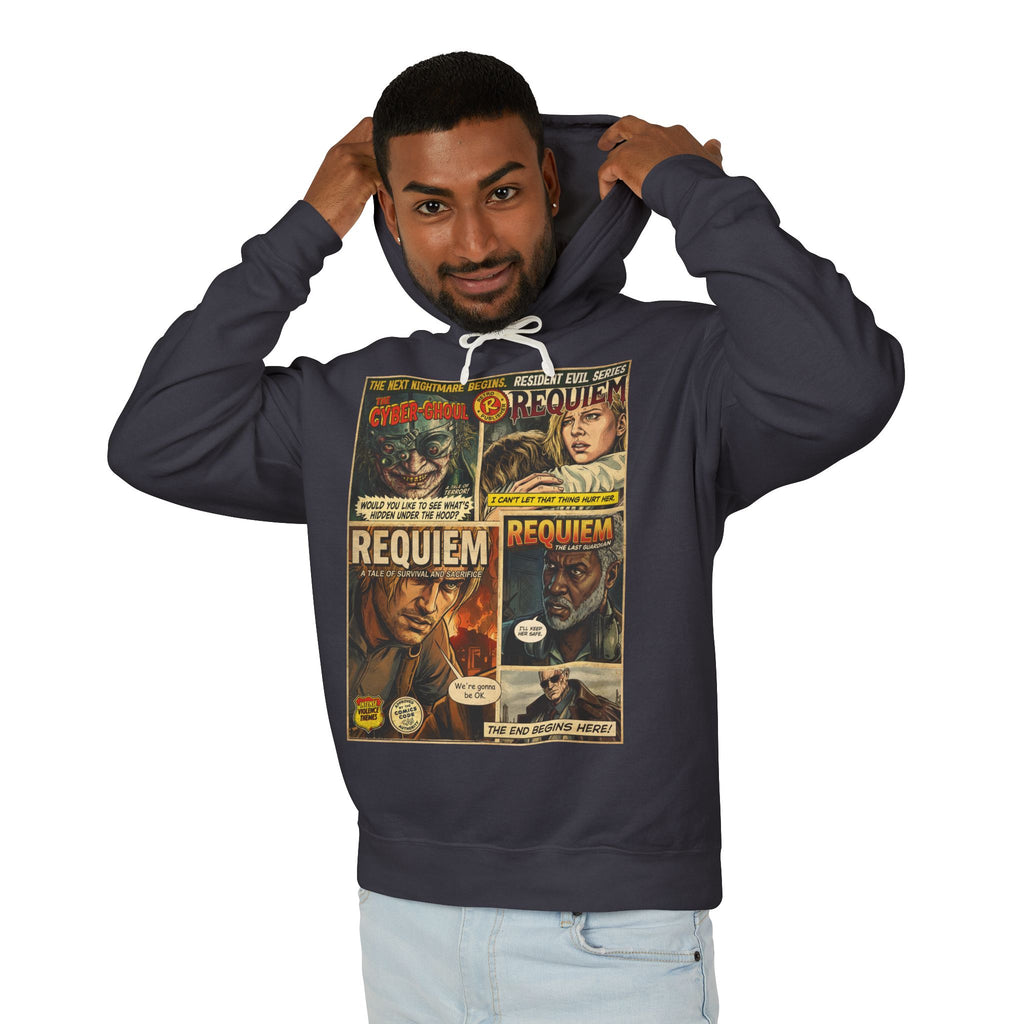 Resident Evil Requiem Comic Cover Hoodie