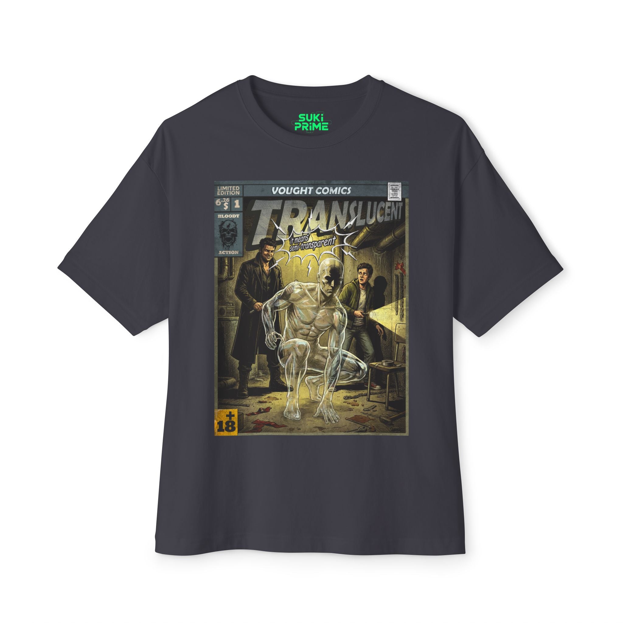 The Boys Comic Cover Oversized T‑Shirt
