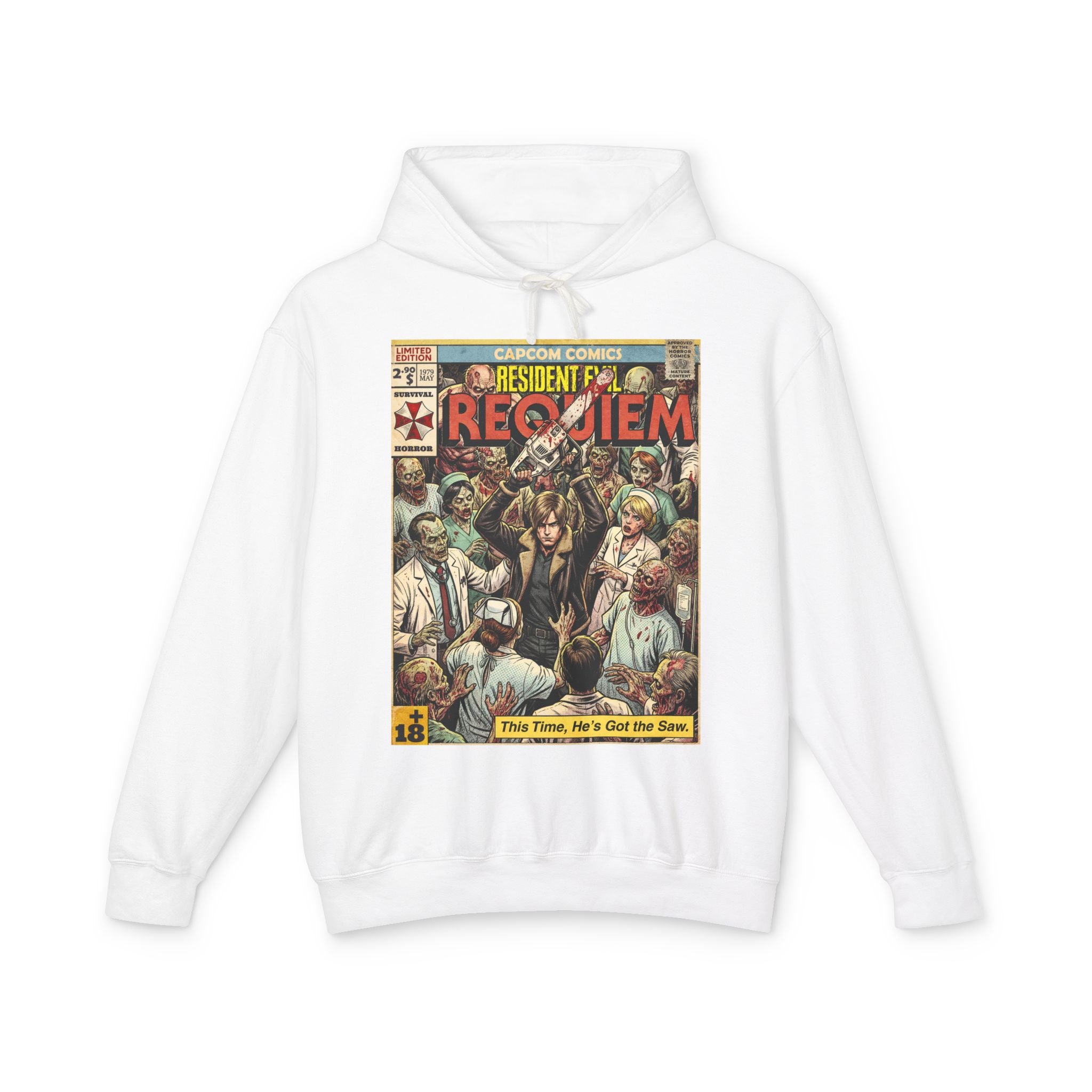 Resident Evil Requiem Comic Cover Hoodie