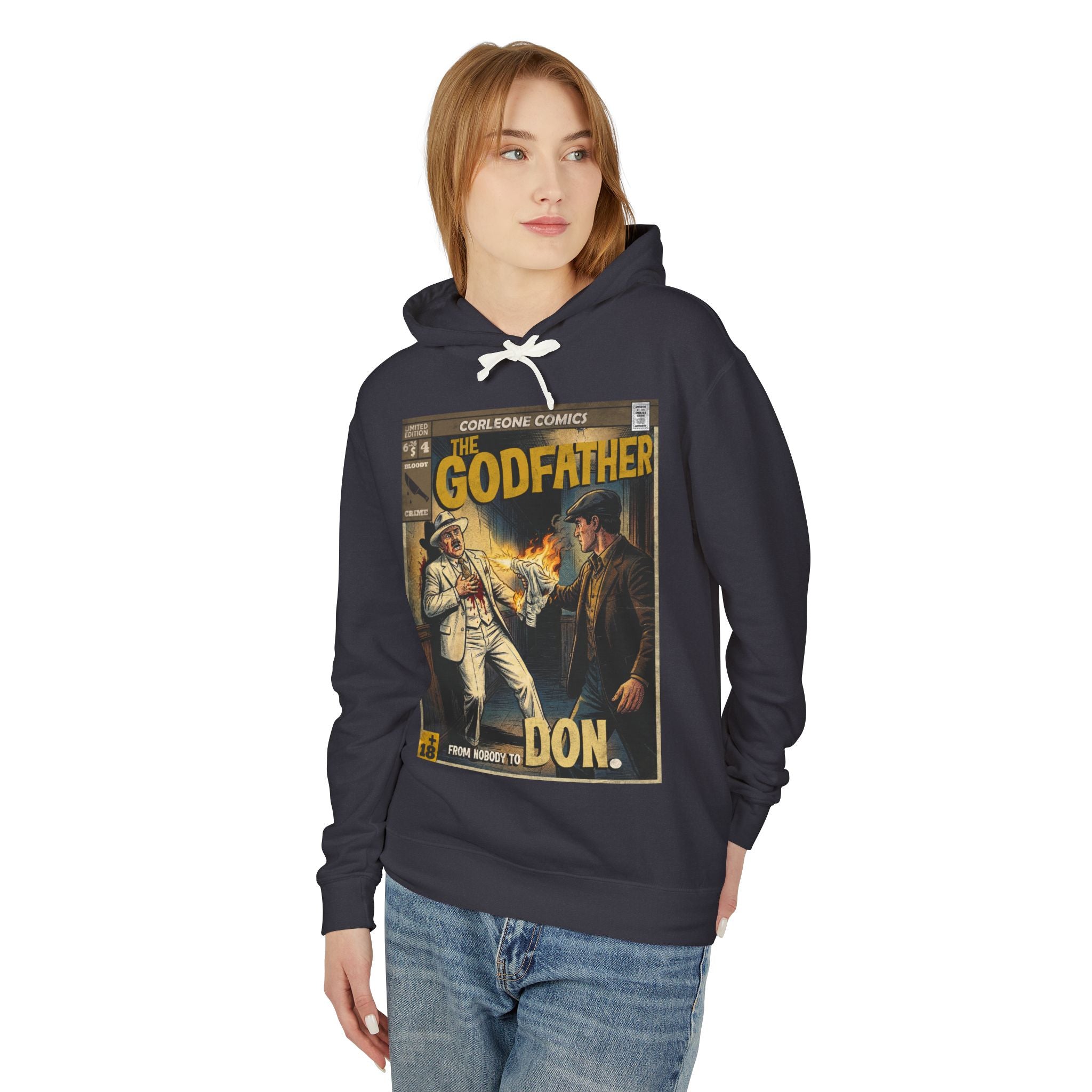 The Godfather Movie Comic Cover Hoodie