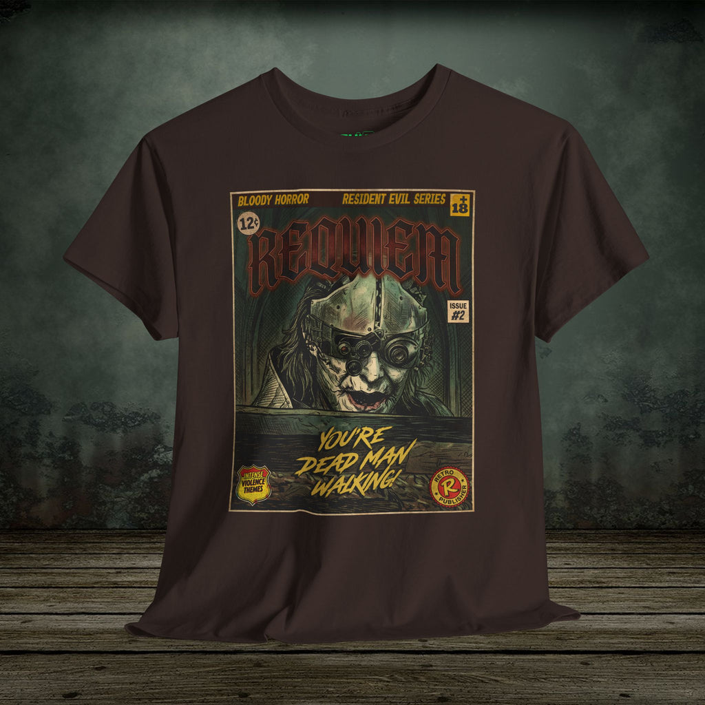 Resident Evil Requiem | Vintage Retro Gaming T-Shirt