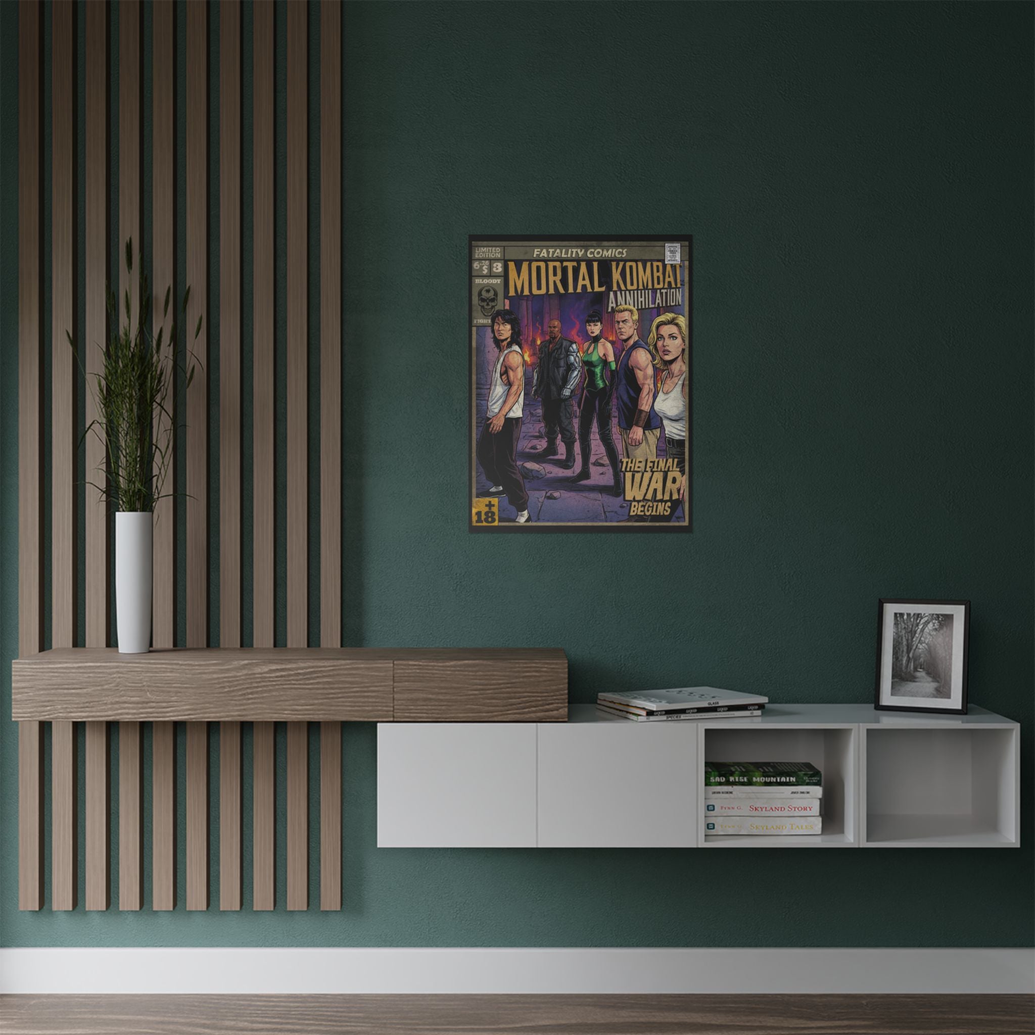 Mortal Kombat: Annihilation Movie Comic Satin Poster (300gsm) 18″ x 24″ (Vertical)