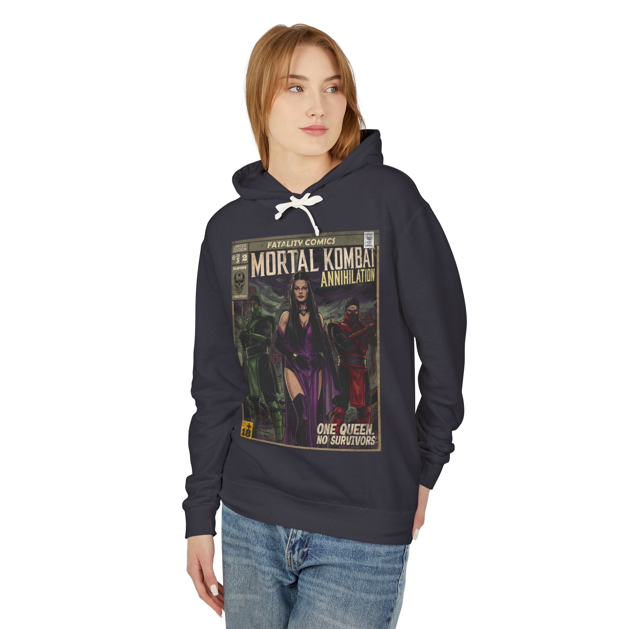 Mortal Kombat: Annihilation Movie Comic Cover Hoodie