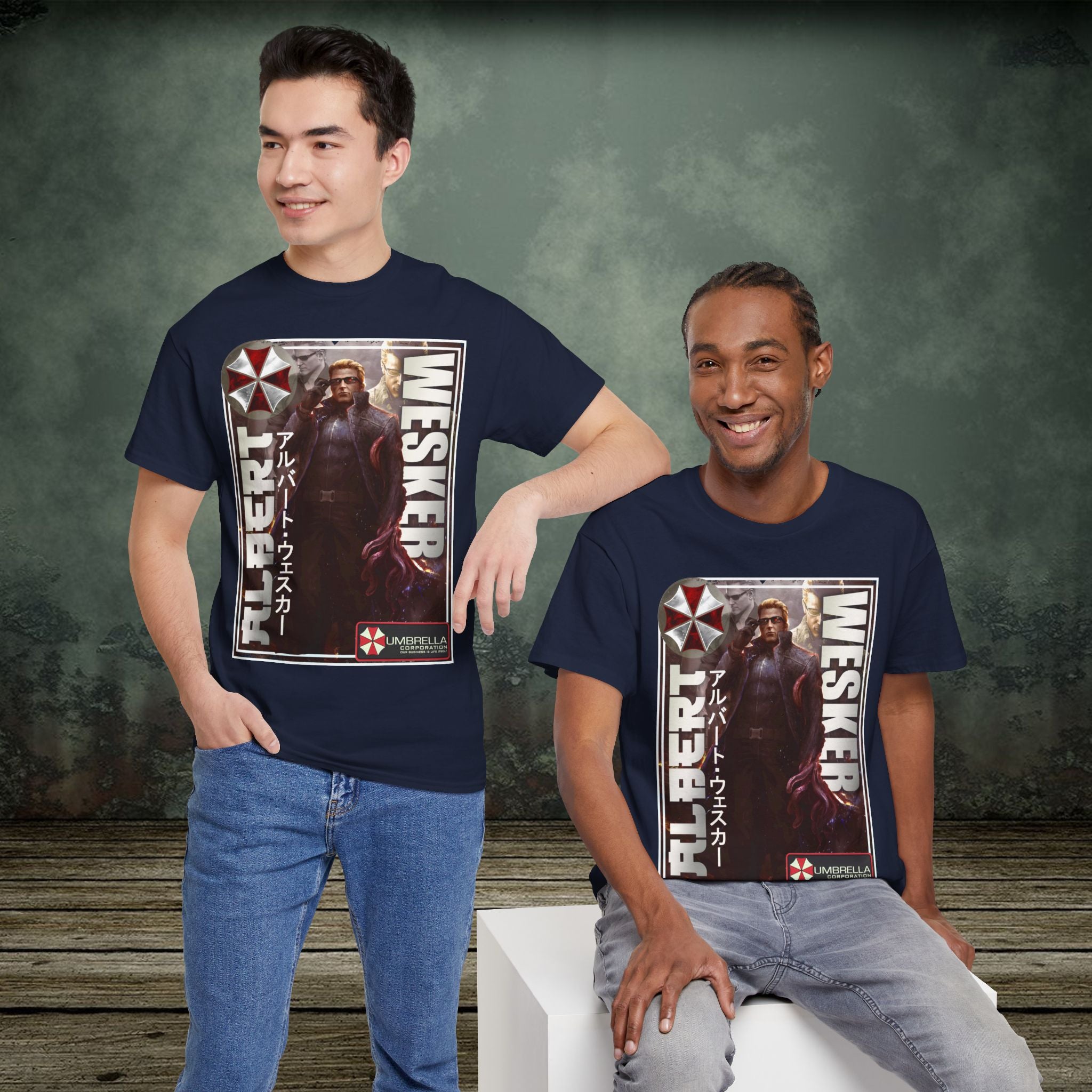 Albert Wesker - Vintage Retro Gaming T-Shirt - SukiPrime