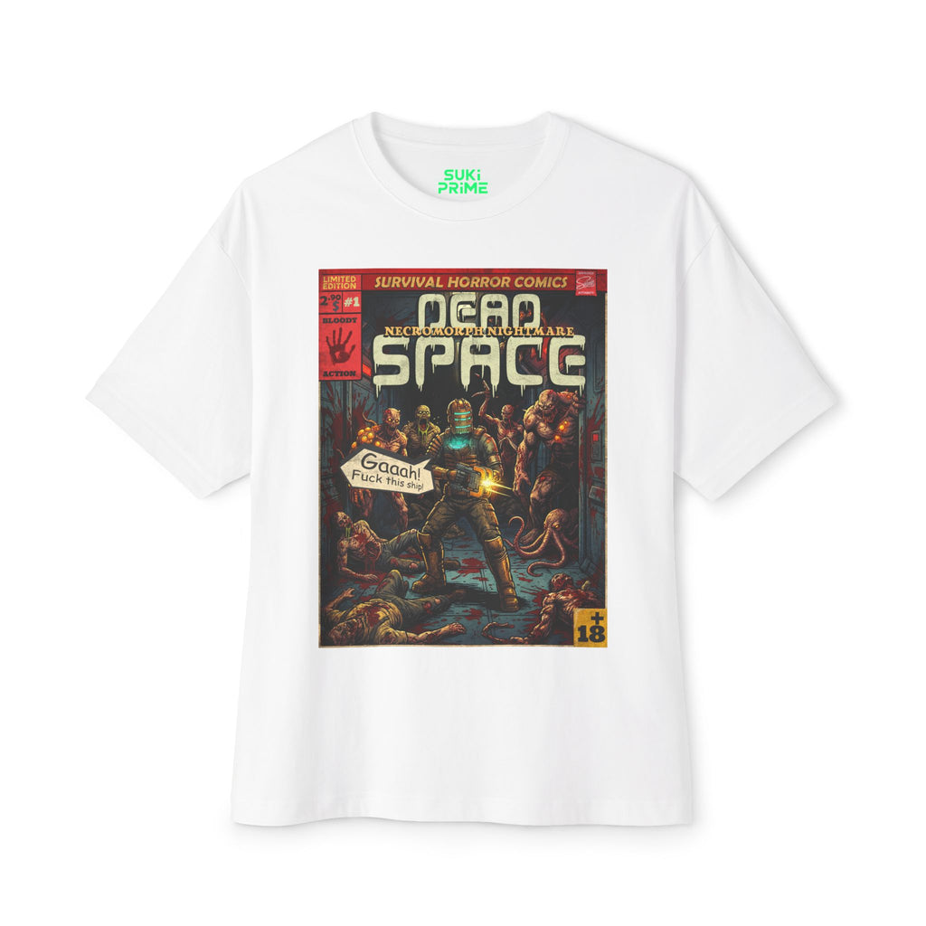 Dead Space Comic Cover Oversized T-Shirt