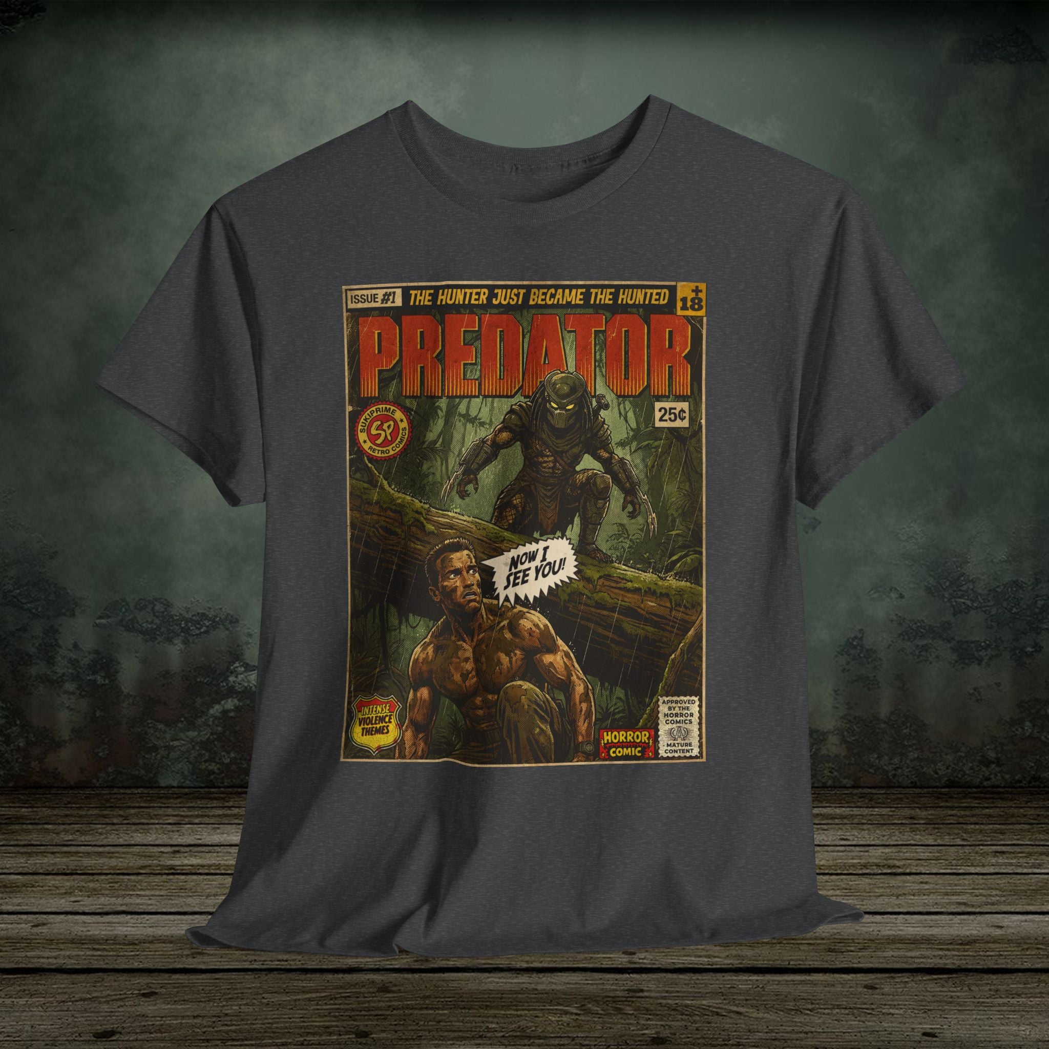 Predator Movie Vintage  T-Shirt