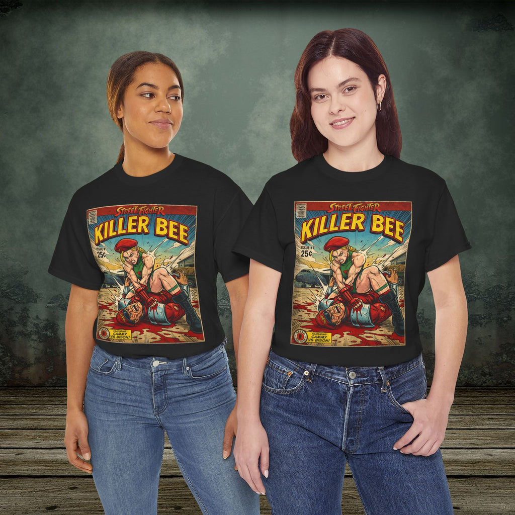Street Fighter | Killer Bee | Vintage Retro Gaming T-Shirt