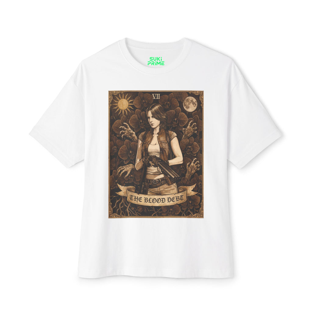 Resident Evil Comic Cover Oversized T-Shirt