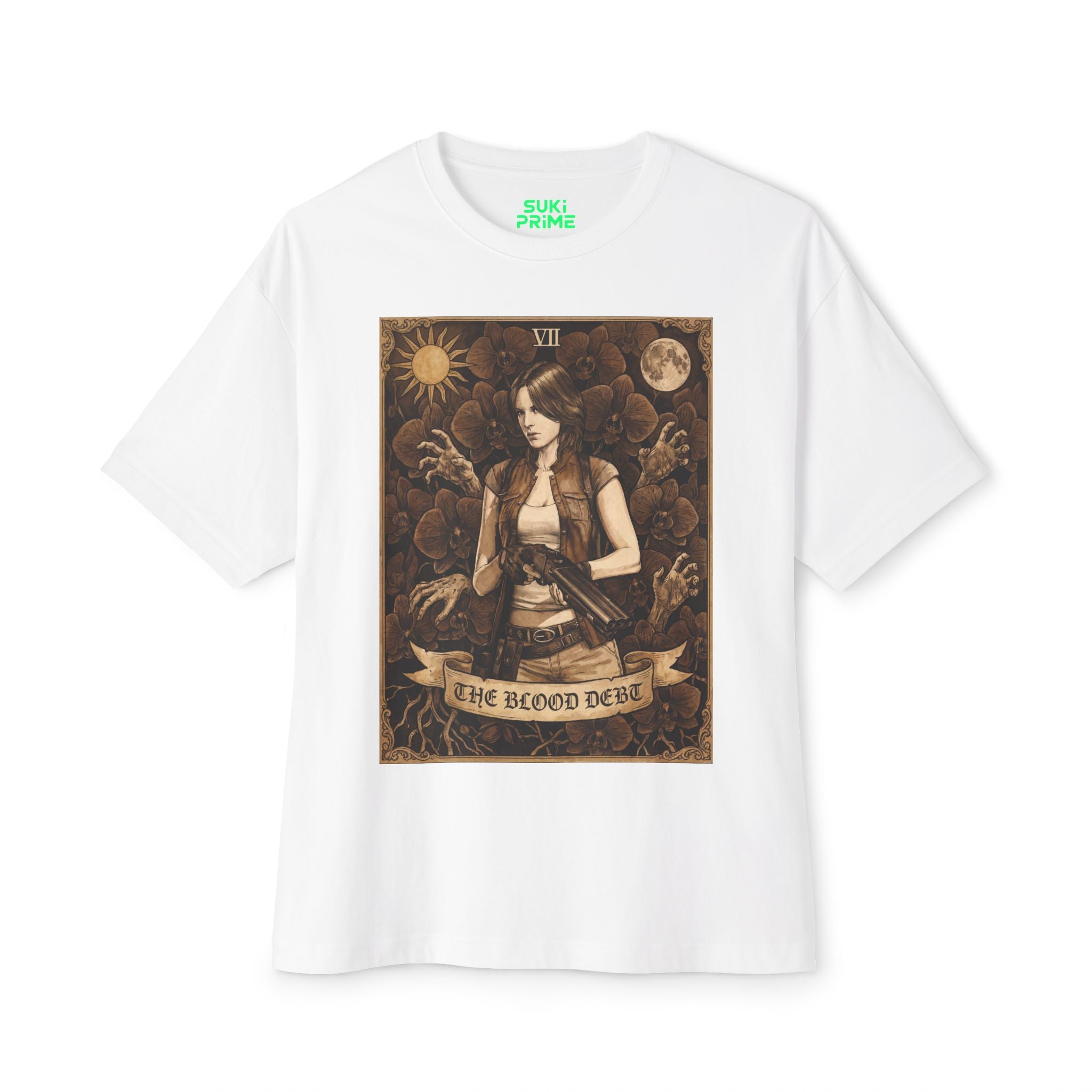 Resident Evil Comic Cover Oversized T-Shirt