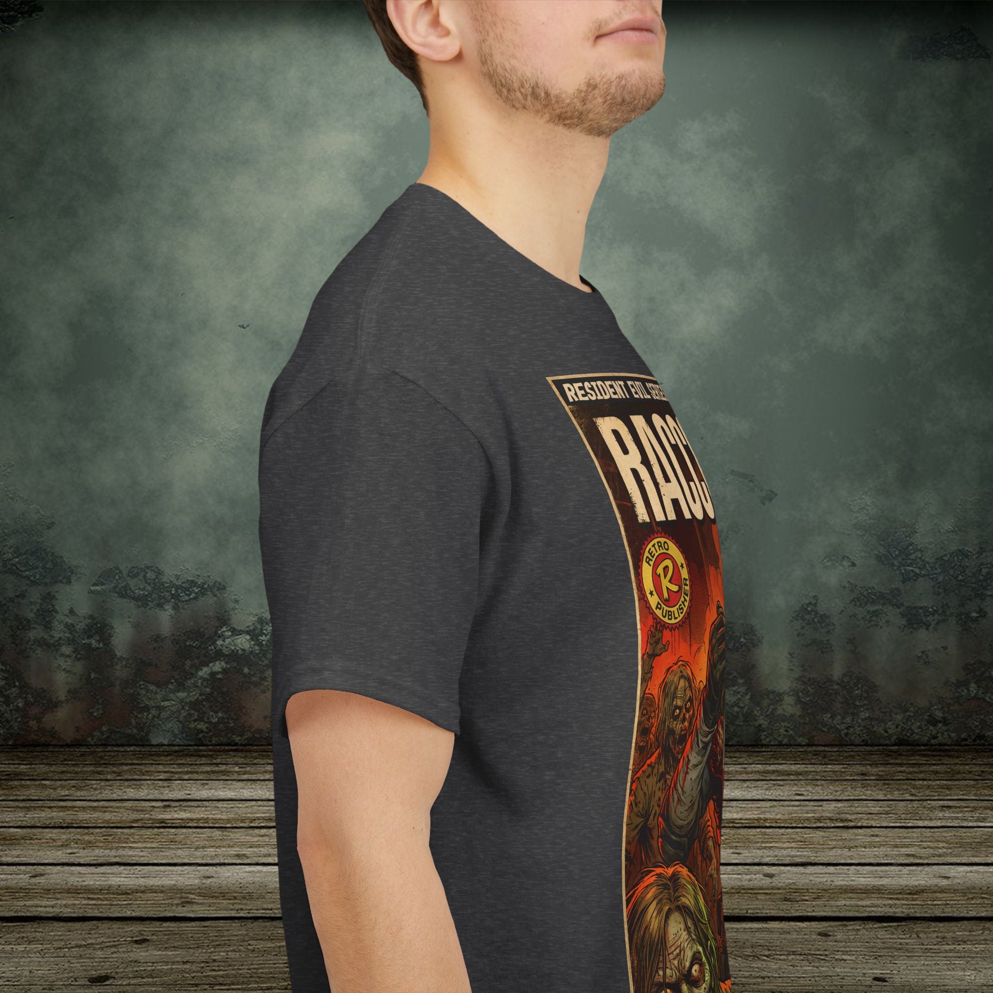 Resident Evil 2 Vintage Comic Art Gaming T-Shirt