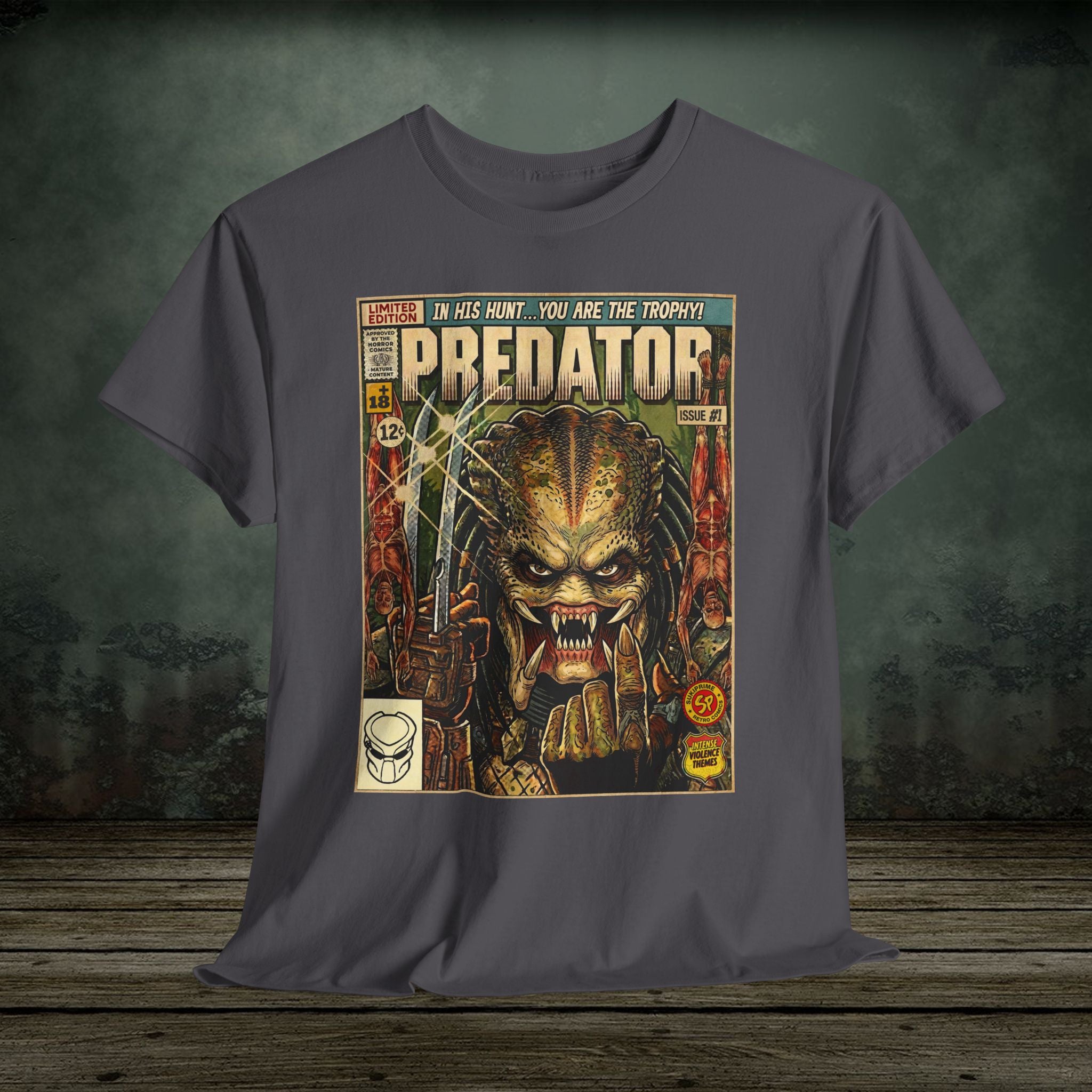 Predator Comic Art T-Shirt