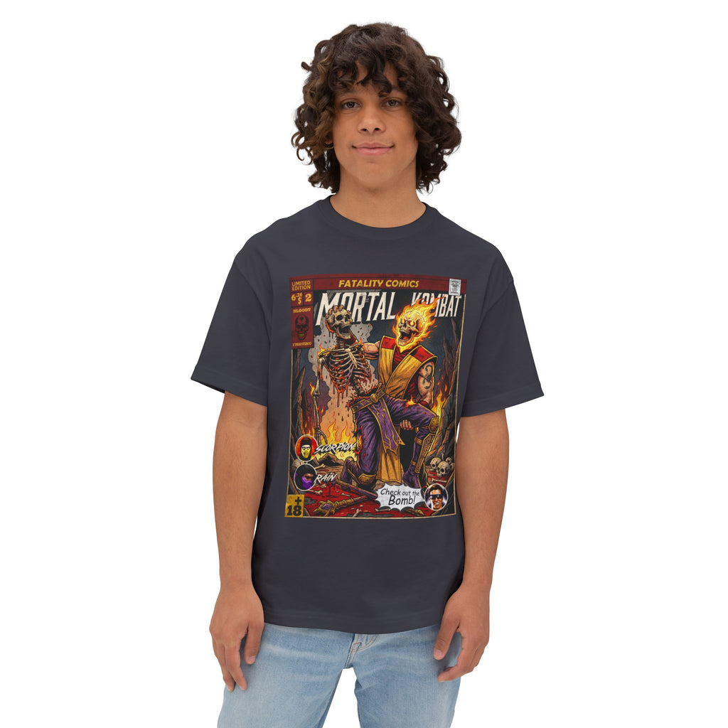 Scorpion Comic Cover Oversized T-Shirt