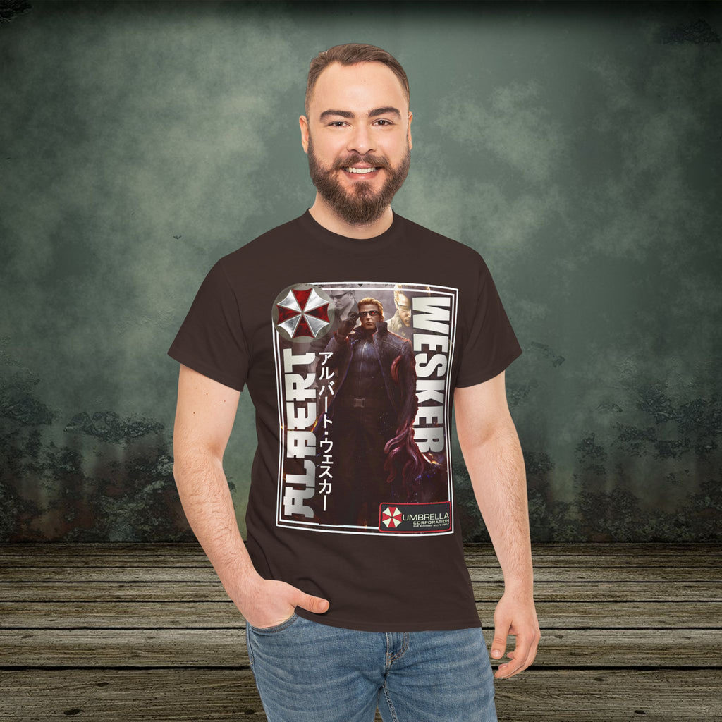 Albert Wesker - Vintage Retro Gaming T-Shirt - SukiPrime