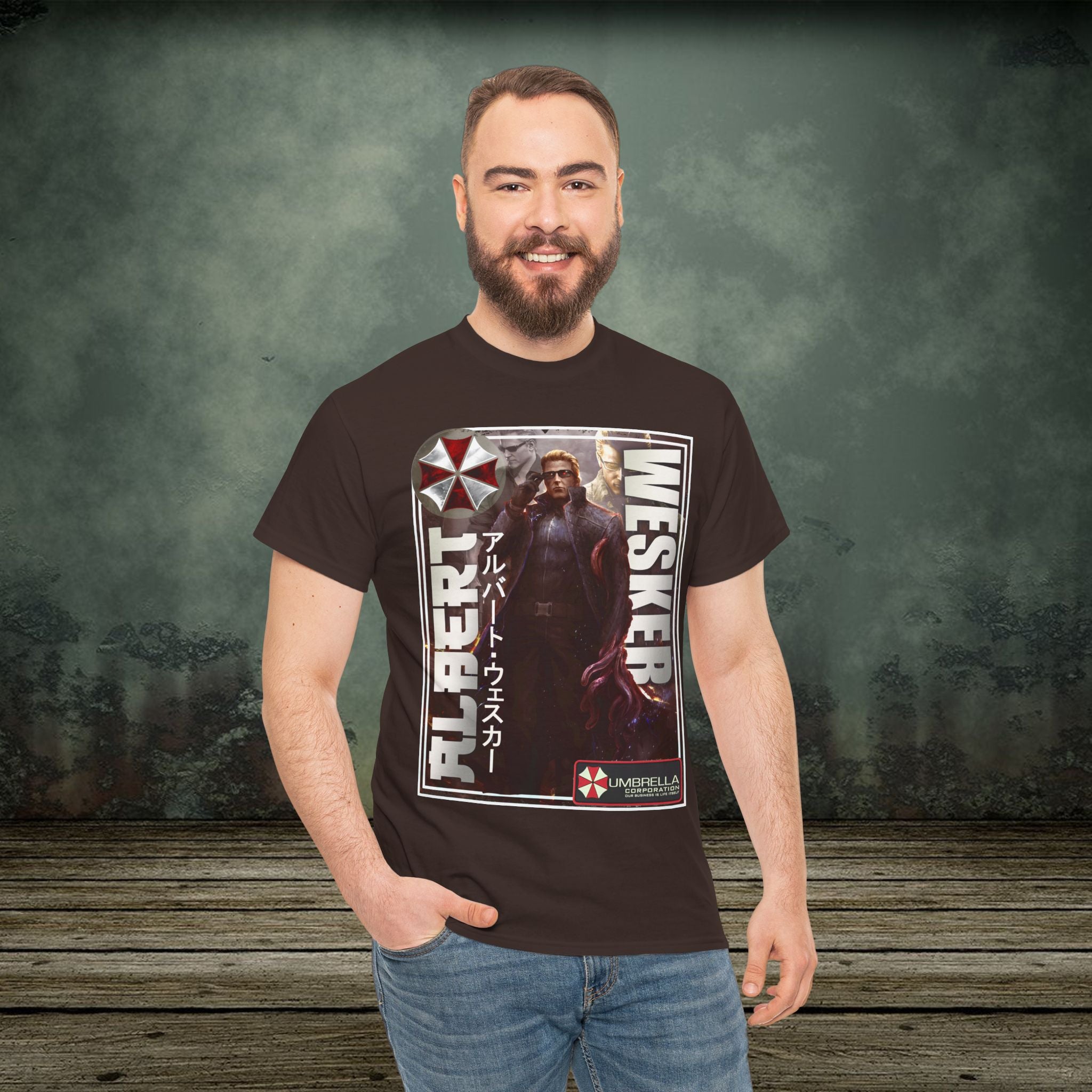 Albert Wesker - Vintage Retro Gaming T-Shirt - SukiPrime