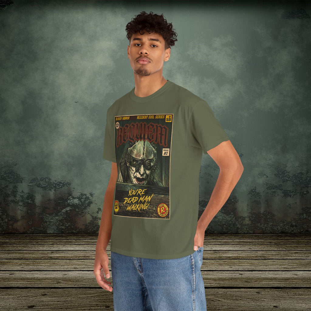 Resident Evil Requiem | Vintage Retro Gaming T-Shirt