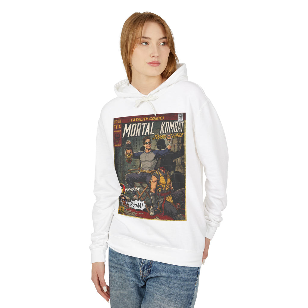 Johnny Cage Mortal Kombat Comic Cover Hoodie