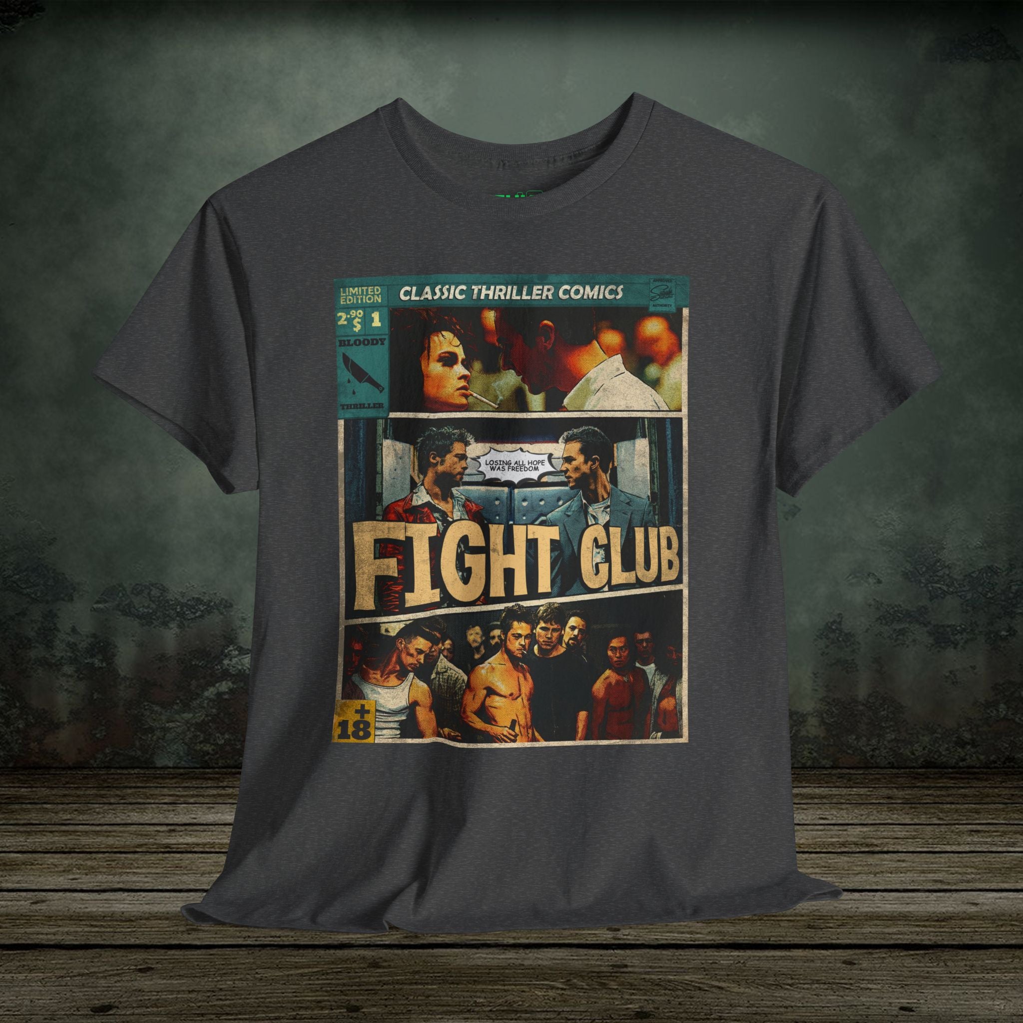 Fight Club Retro Classic Movie Vintage T-Shirt