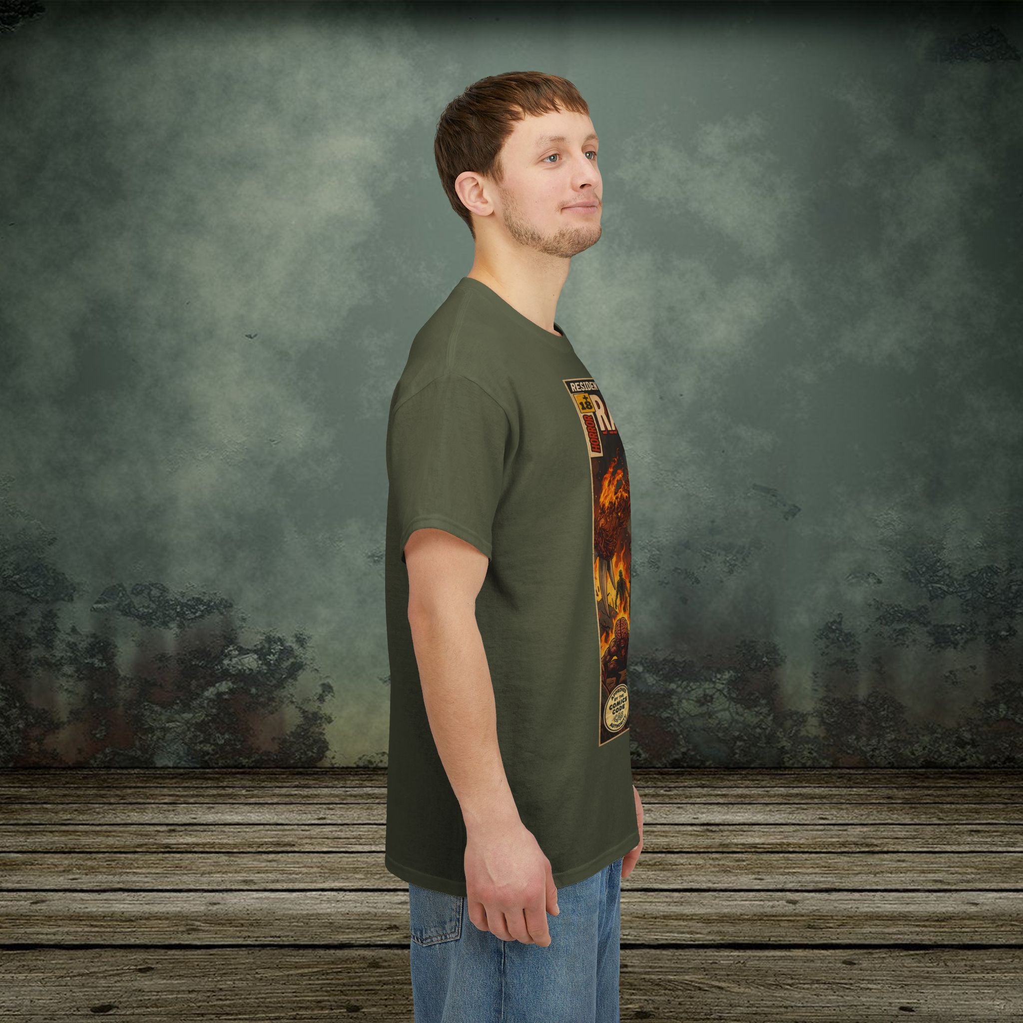 Resident Evil 2 Vintage Comic Art Gaming T-Shirt