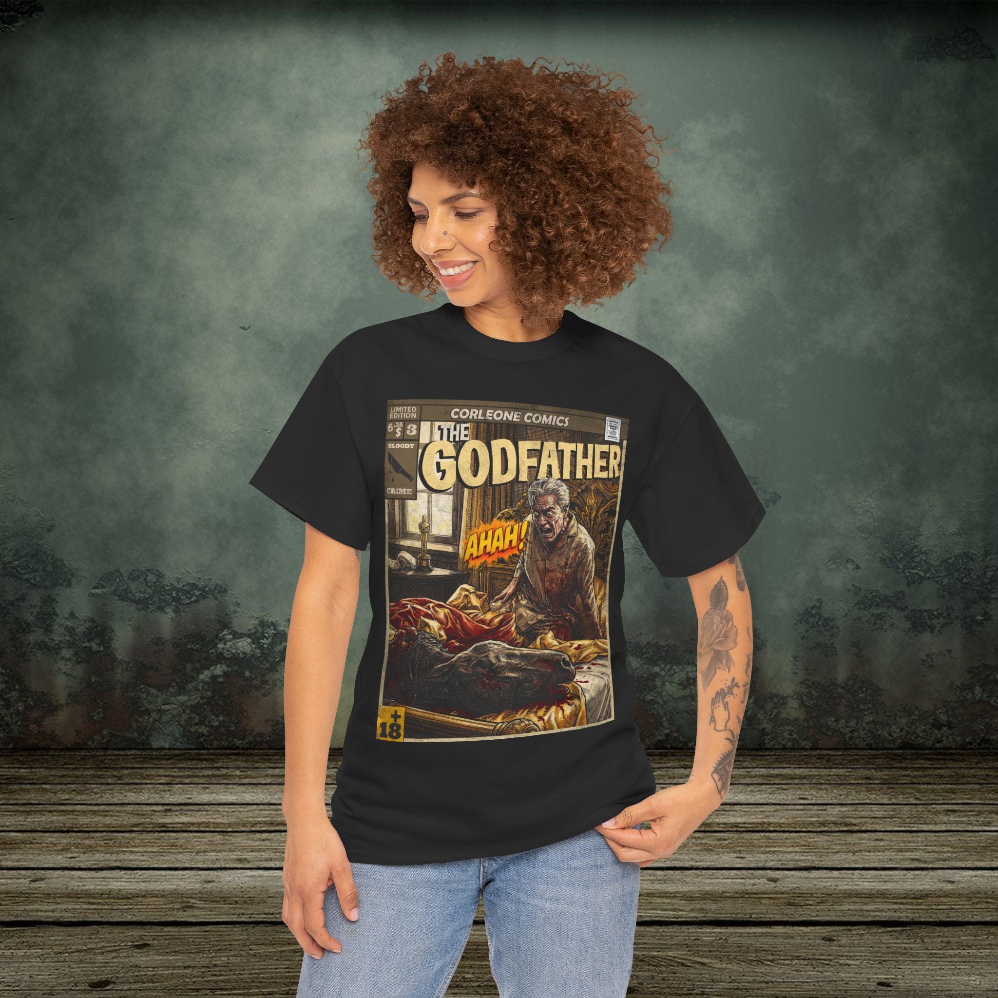 Horse Head Retro Classic Movie Vintage  T-Shirt