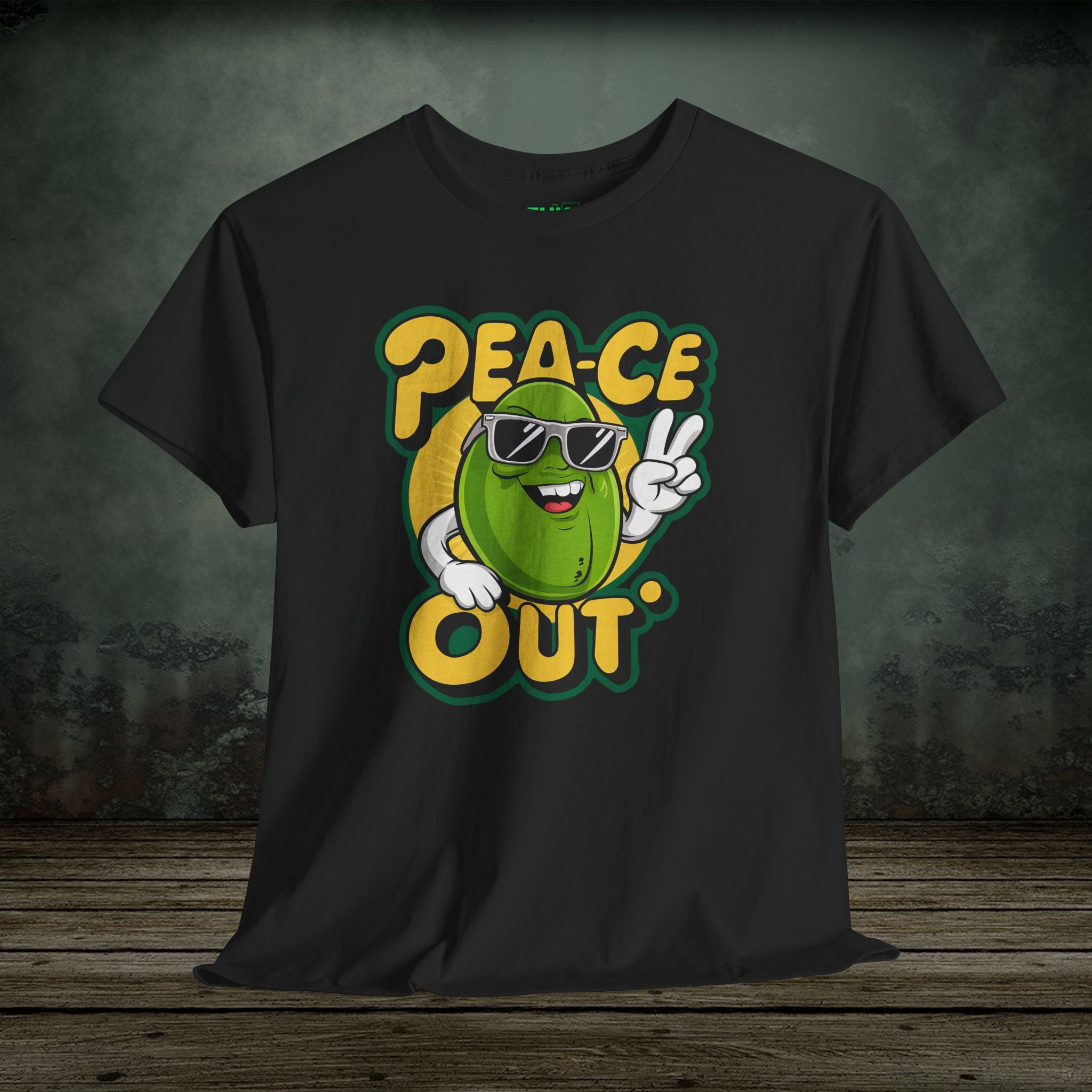 Pea-ce Out | Food Lover Tees & Gifts - SukiPrime