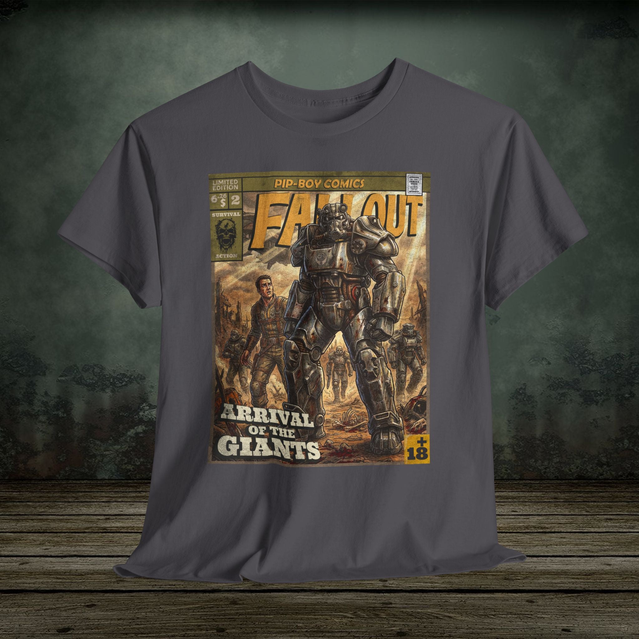 Arrival of the Giants - Vintage Retro TV Series T-Shirt - SukiPrime