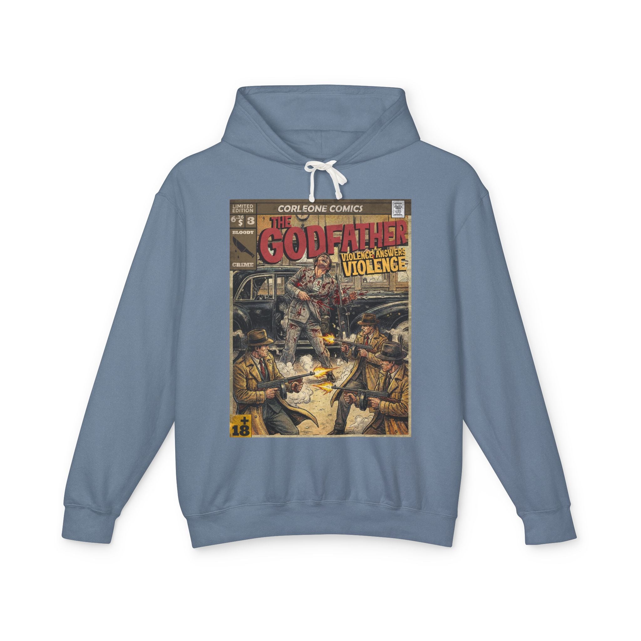 The Godfather Movie Comic Cover Hoodie