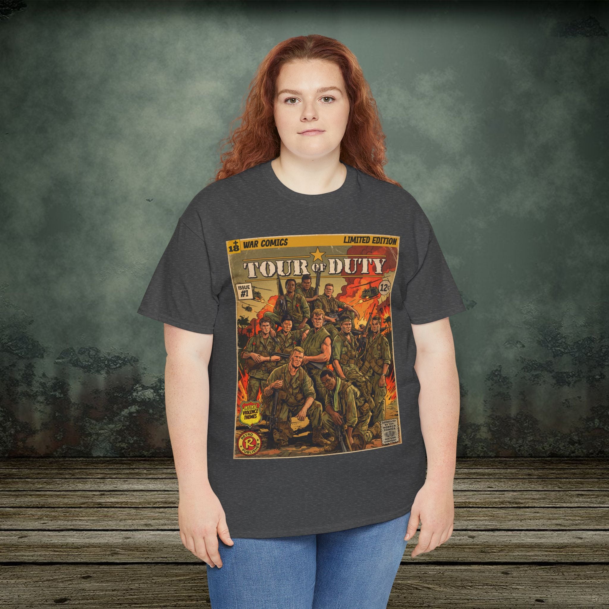 Tour Of Duty Comic Art T-Shirt