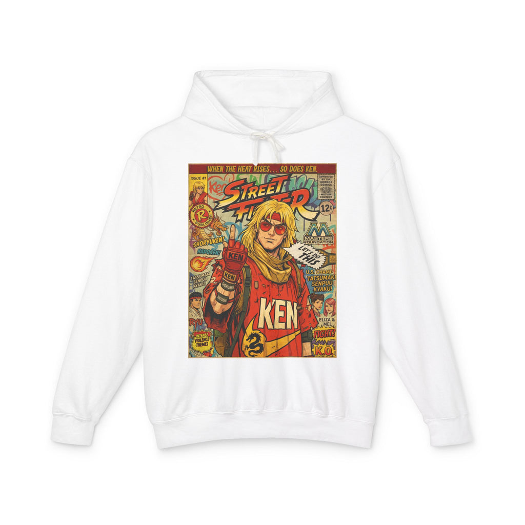 Ken Street Fighter Comic Cover Hoodie
