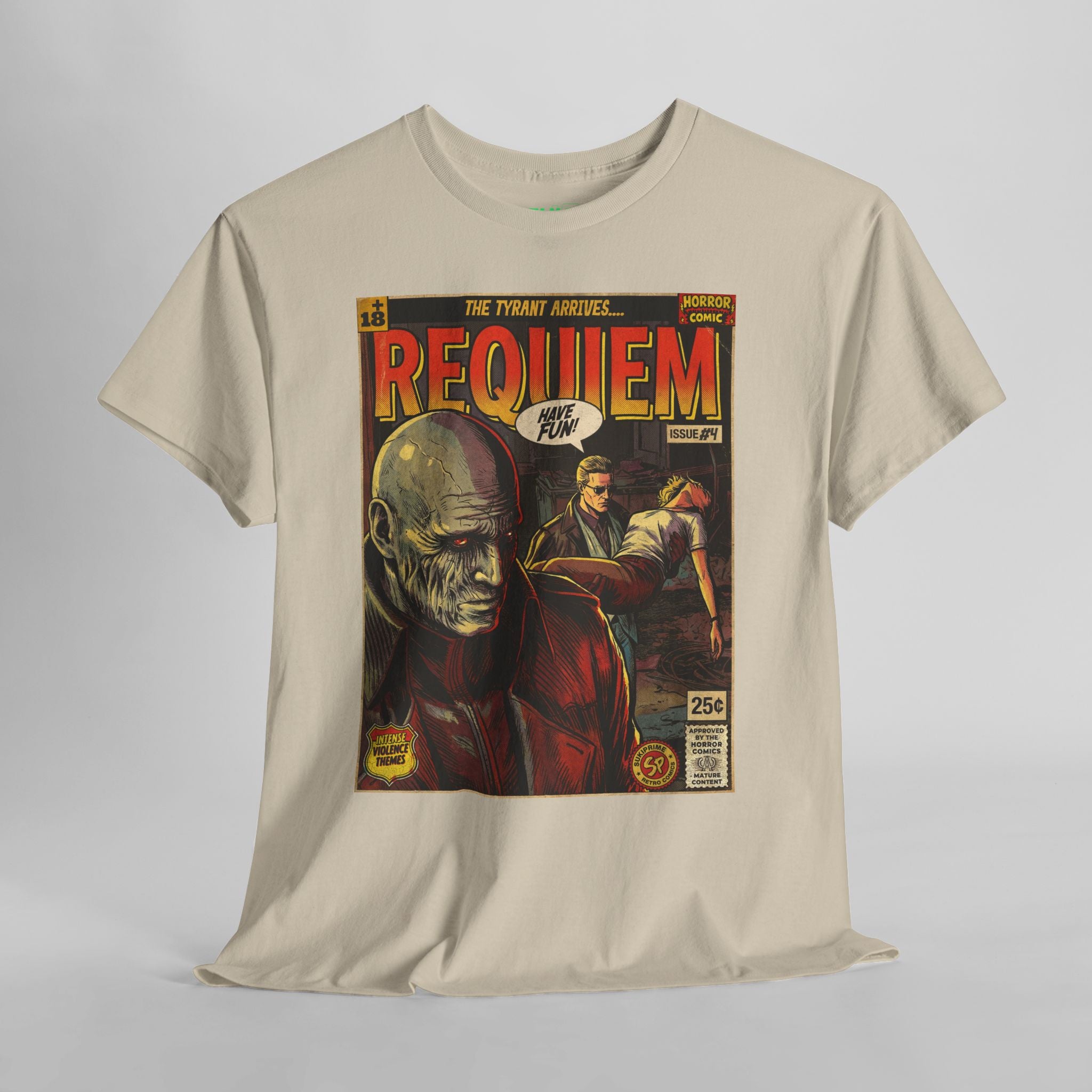 Resident Evil Requiem | Vintage Retro Gaming T-Shirt