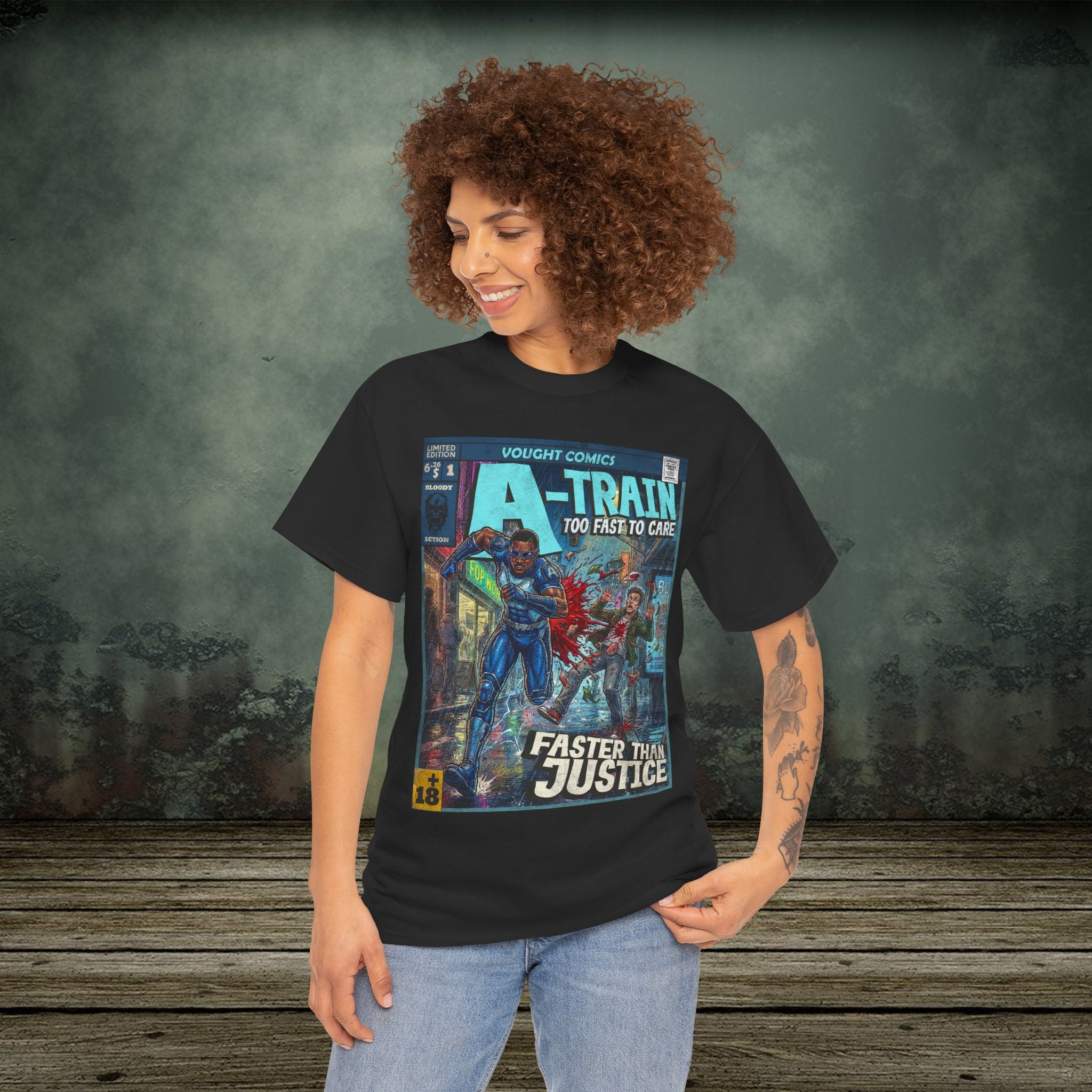 Too Fast to Care - Vintage Retro TV Series T-Shirt - SukiPrime