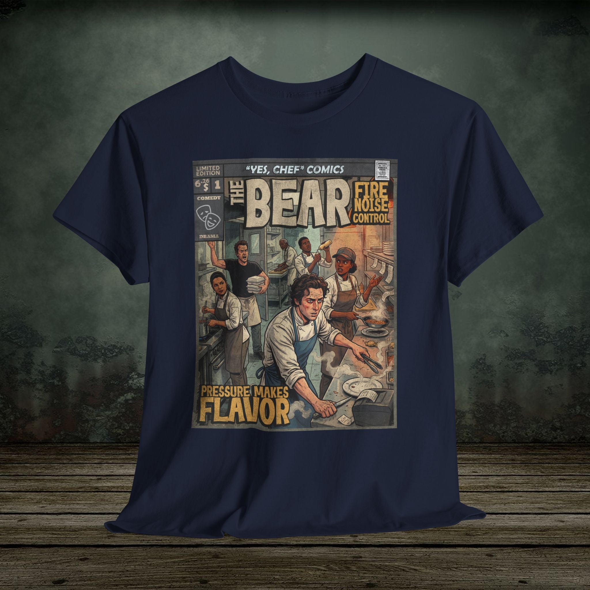 Fire, Noise, Control - Vintage Retro TV Series T-Shirt - SukiPrime